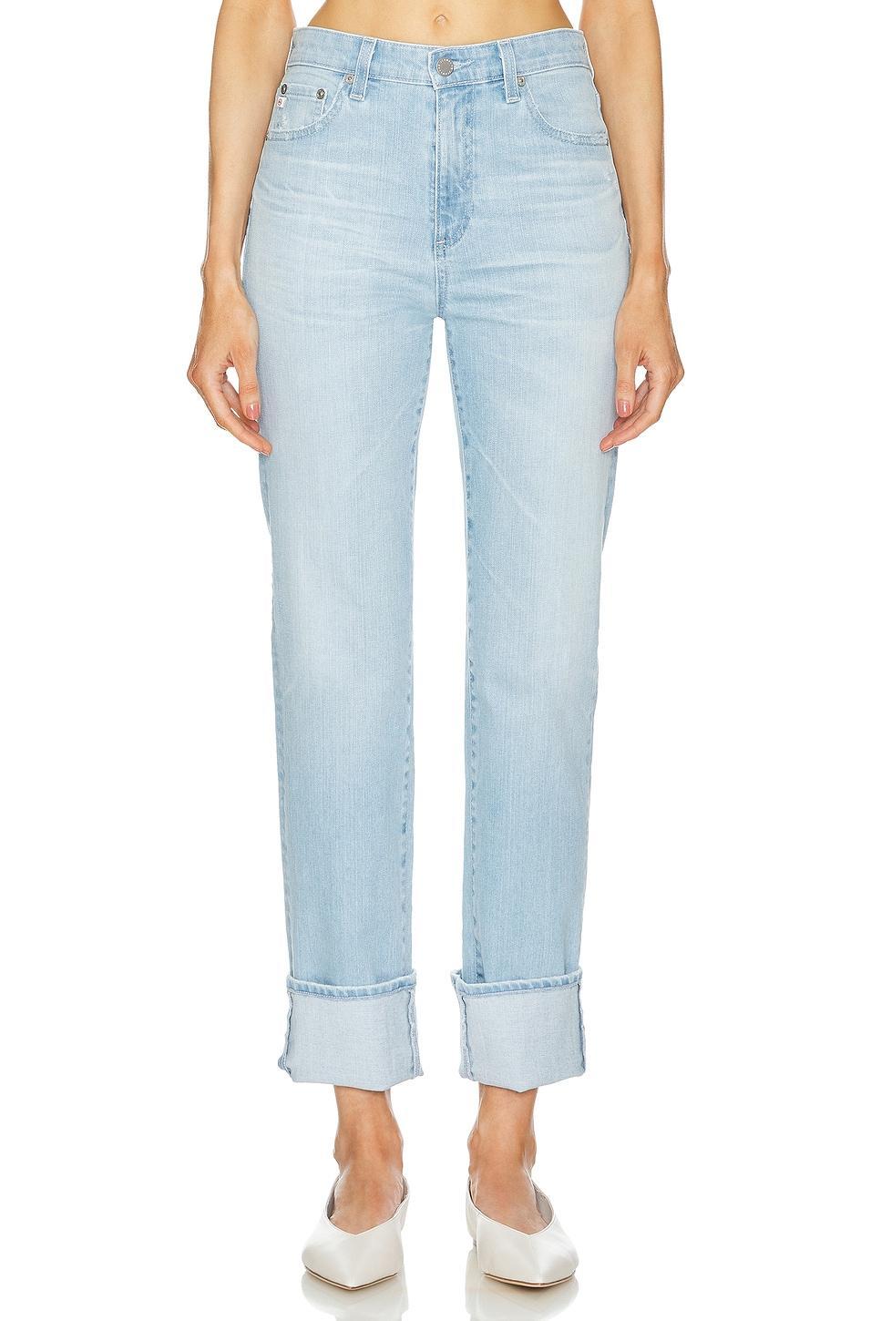 Saige Crop Straight Leg AG Jeans Product Image