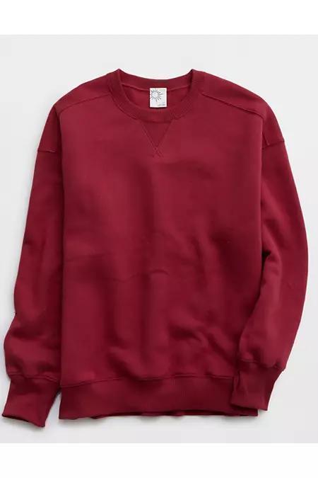 OFFLINE By Aerie Cloud Fleece Oversized Crewneck Womens Product Image