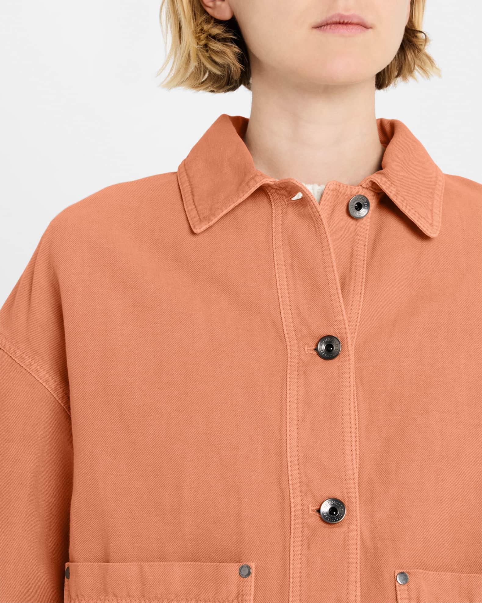 Garment Dyed Short Jacket Product Image