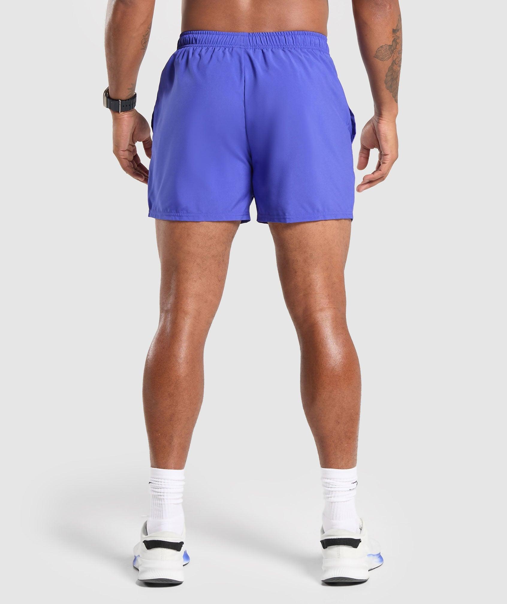 Gymshark Arrival 5" Shorts - Force Blue Male Product Image