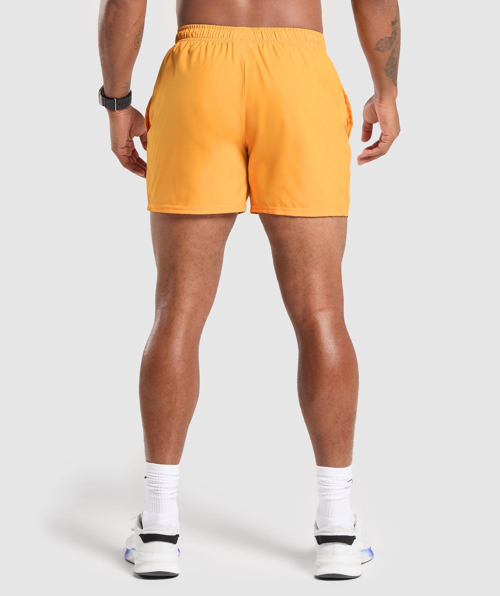 Gymshark Arrival 5" Shorts - Fitness Orange Male Product Image