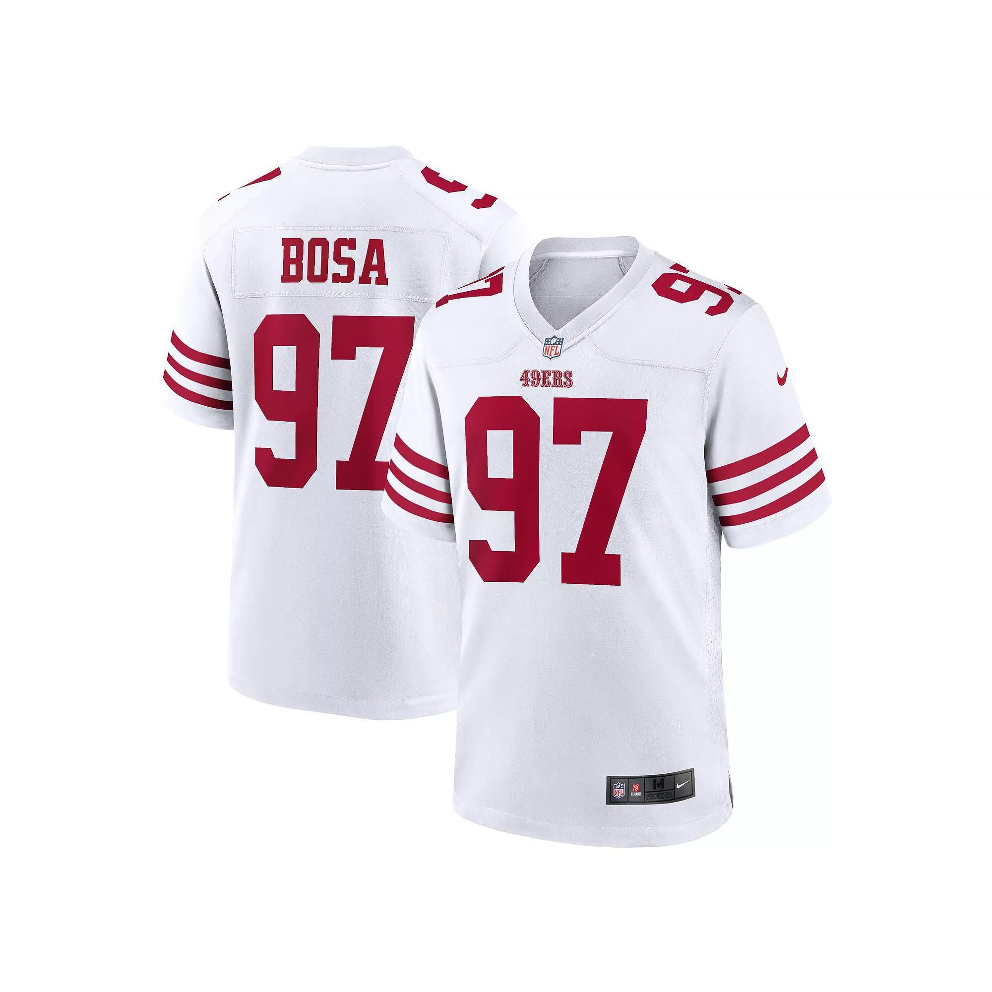 Men's Nike Nick Bosa White San Francisco 49ers Player Game Jersey,  Product Image