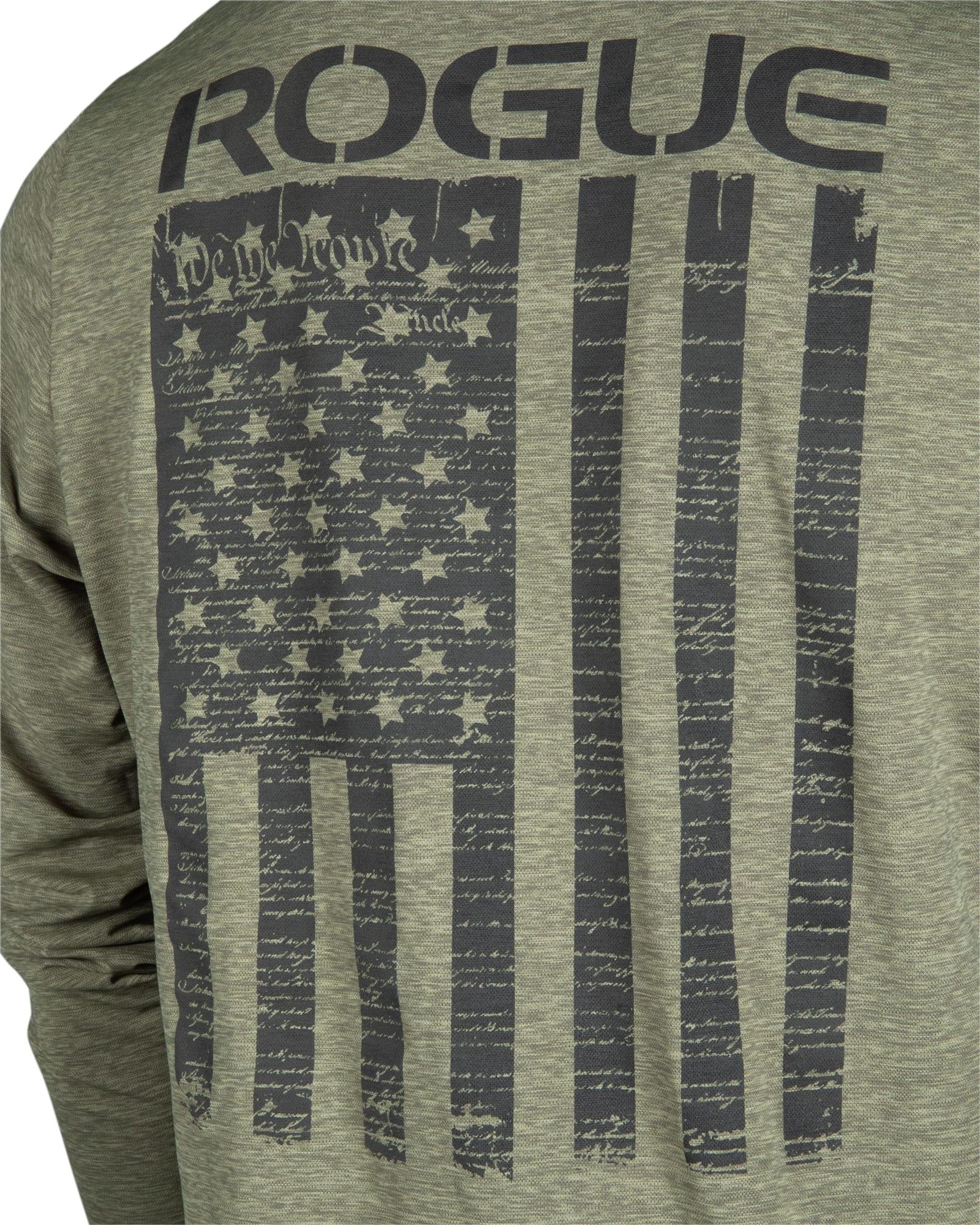 Rogue Men's Long Sleeve FLEX Sun Shirt - American Product Image