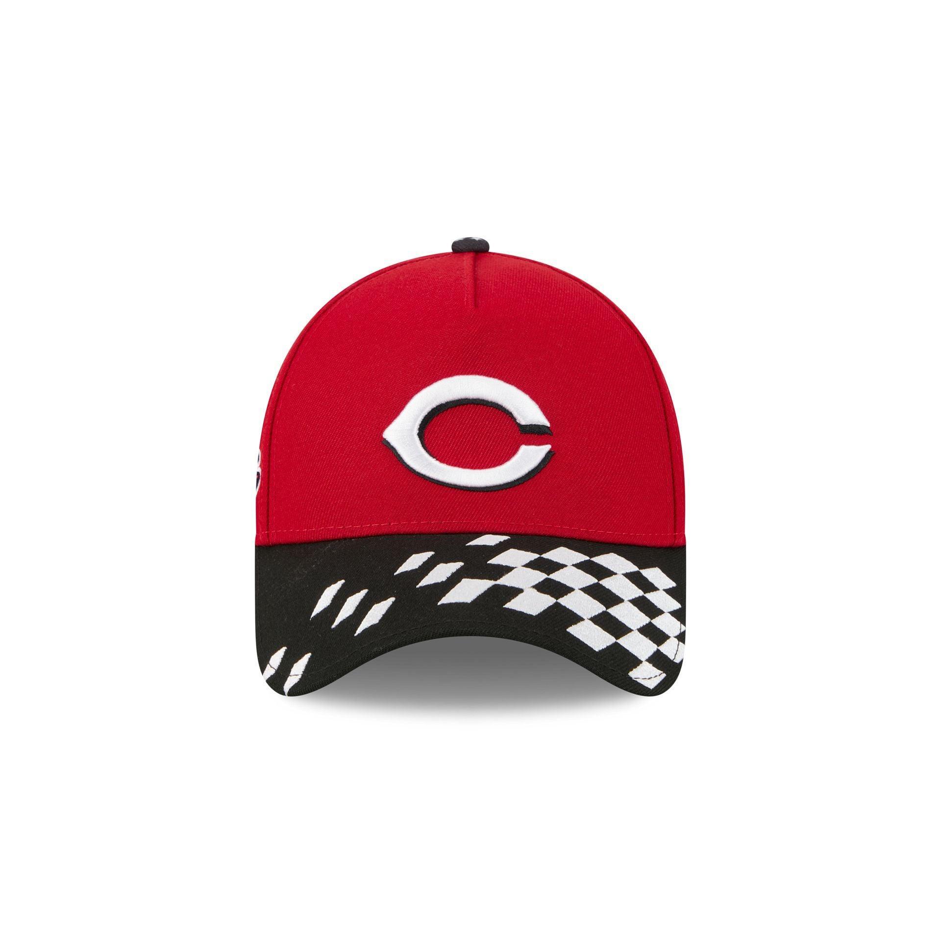 Cincinnati Reds Speedway Classic 9FORTY A-Frame Snapback Hat Male Product Image
