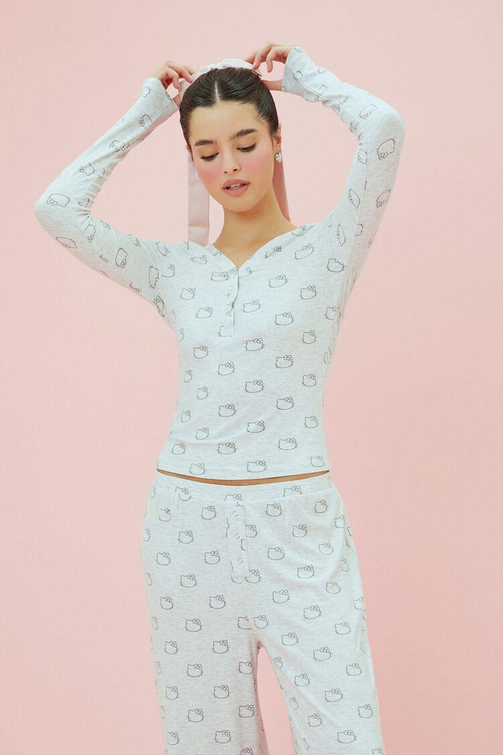 Hello Kitty Top & Pants Pajama Set | Forever 21 Product Image