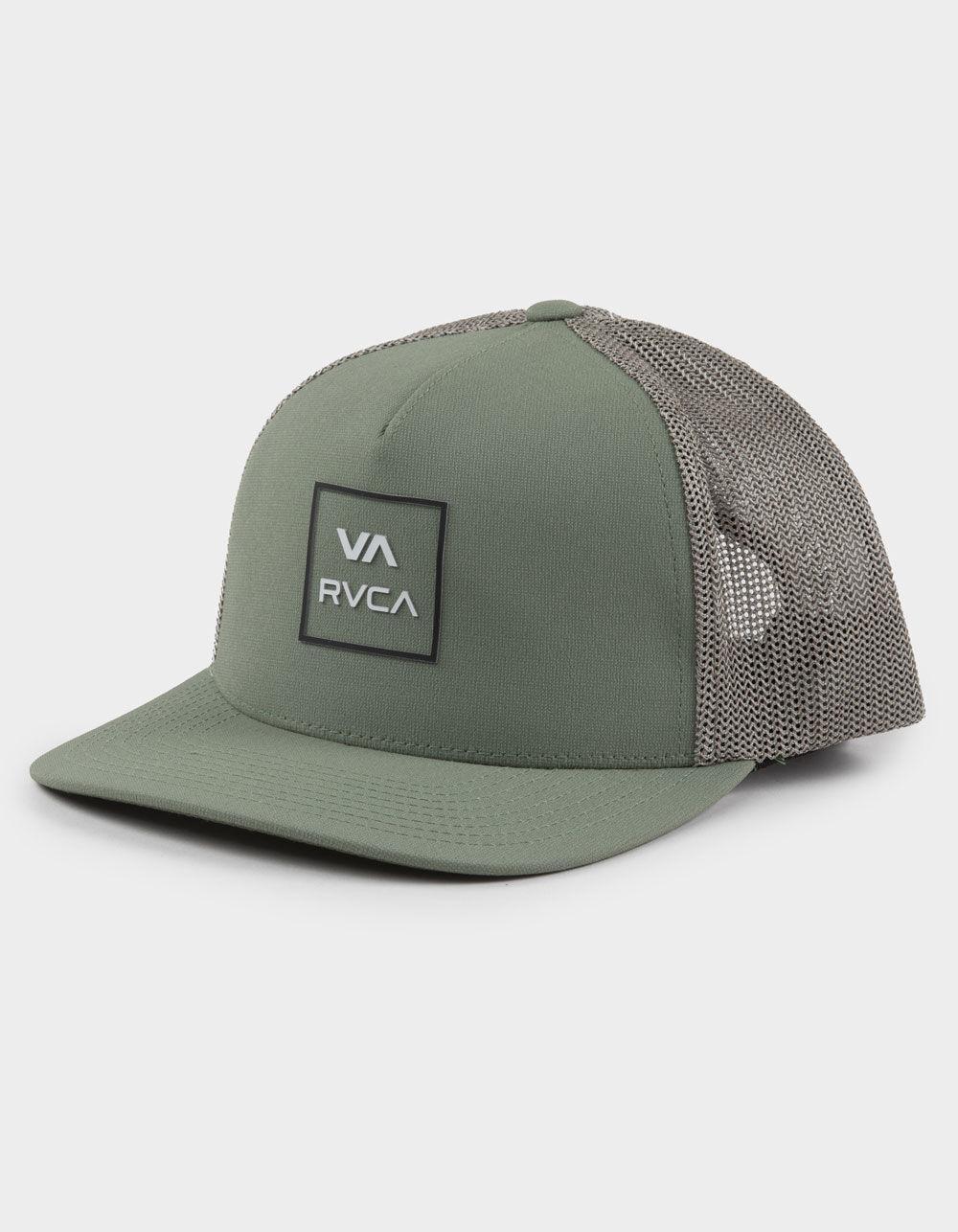 RVCA All The Way Tech Trucker Hat - OLIVE Product Image
