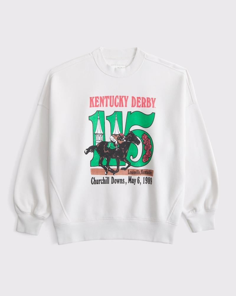 Kentucky Derby Graphic Oversized Sunday Crew Product Image