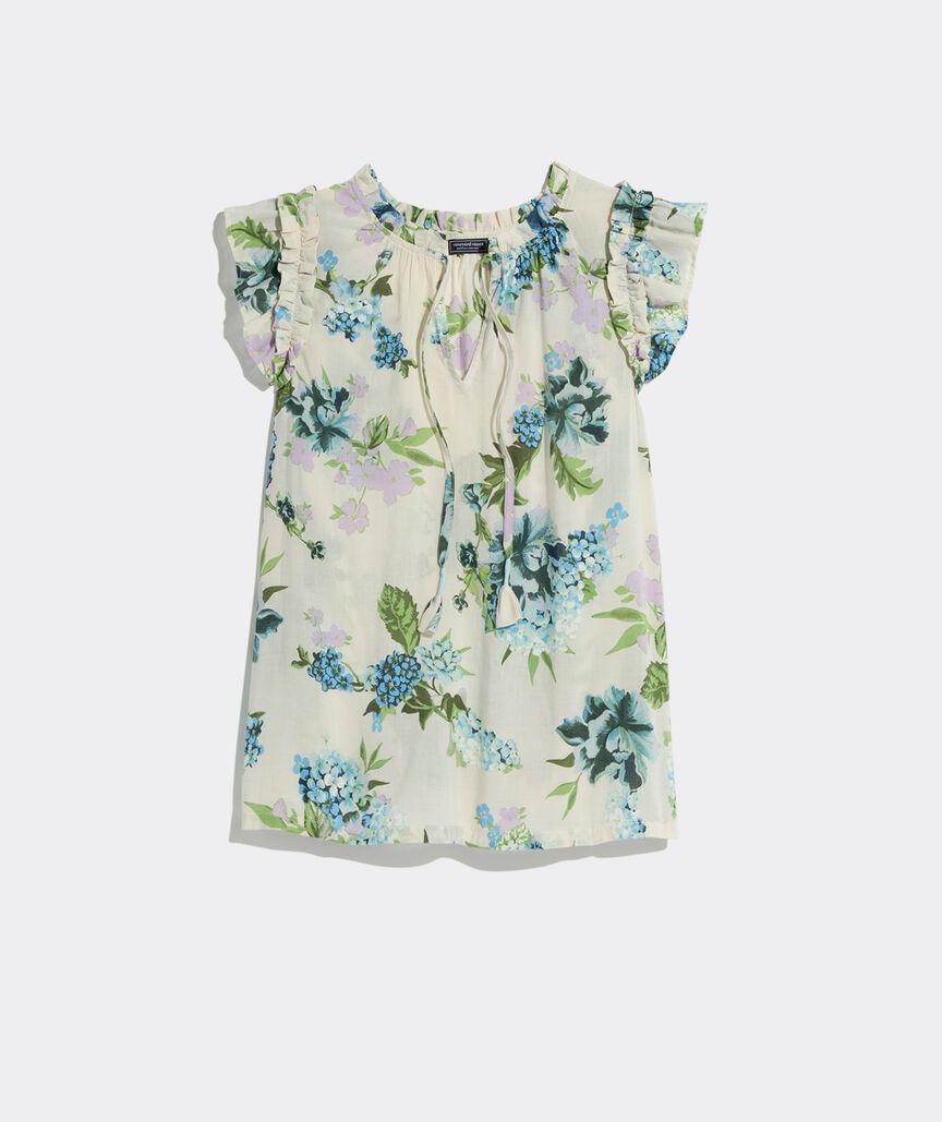 Floral Ruffle Popover Product Image