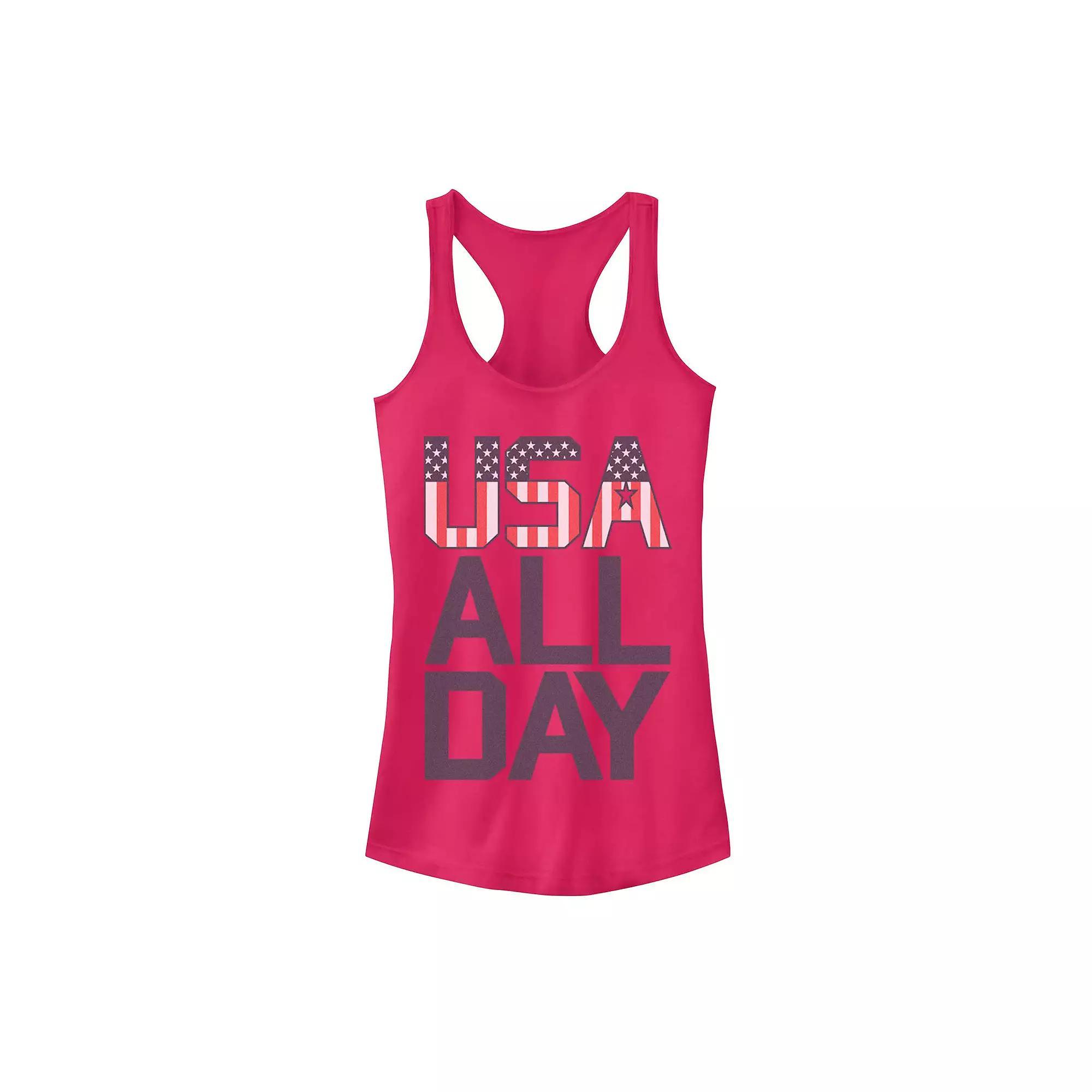Juniors' USA All Day Tank Top, Girl's,  Product Image