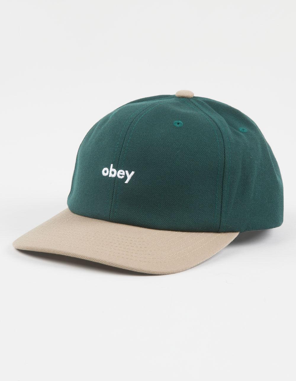 OBEY 2 Tone 6 Panel Snapback Hat Product Image