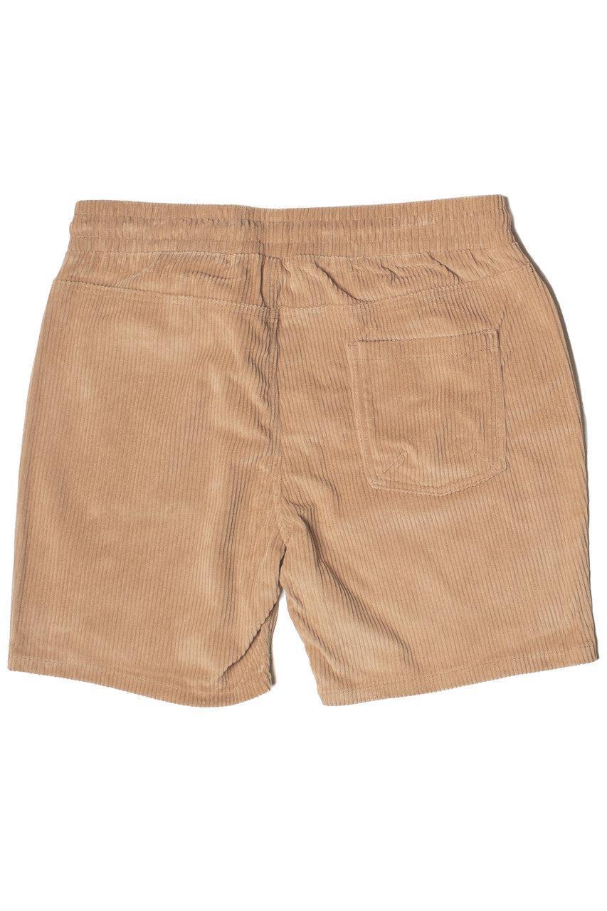 Drawstring Corduroy Shorts Product Image