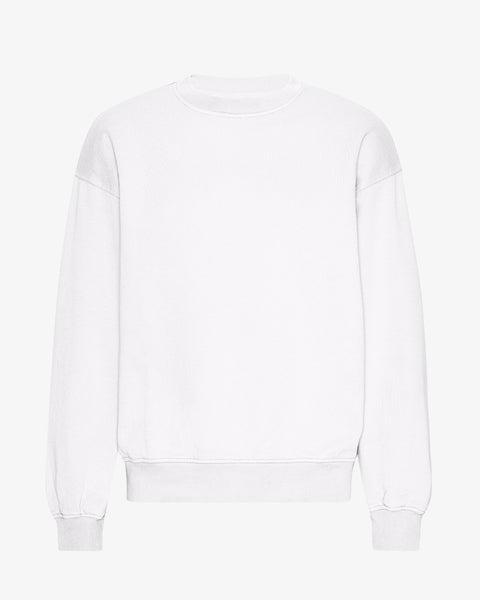 Organic Oversized Crew - Optical White Product Image