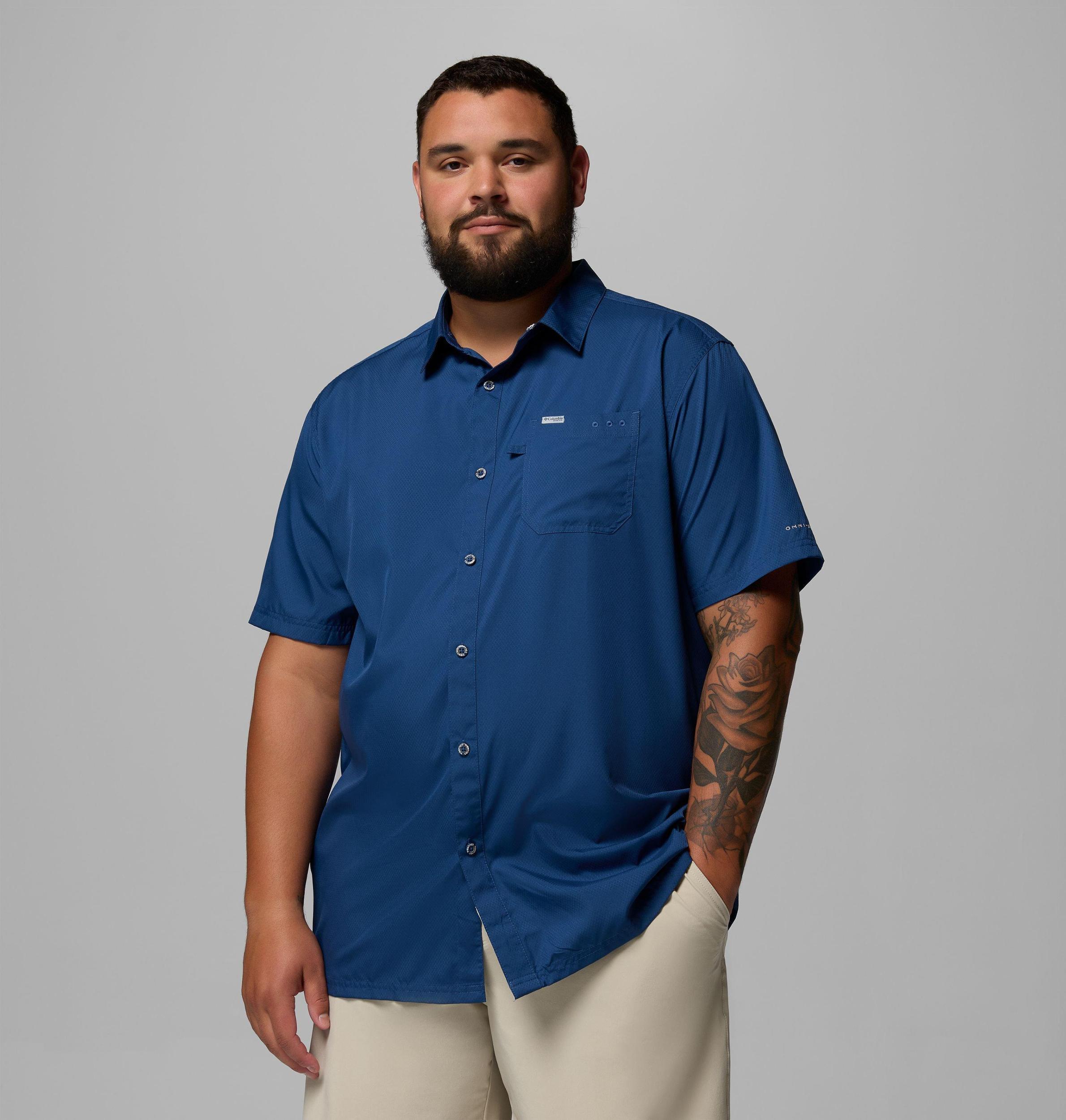Columbia Men s PFG Slack Tide Camp Shirt - Big- Product Image
