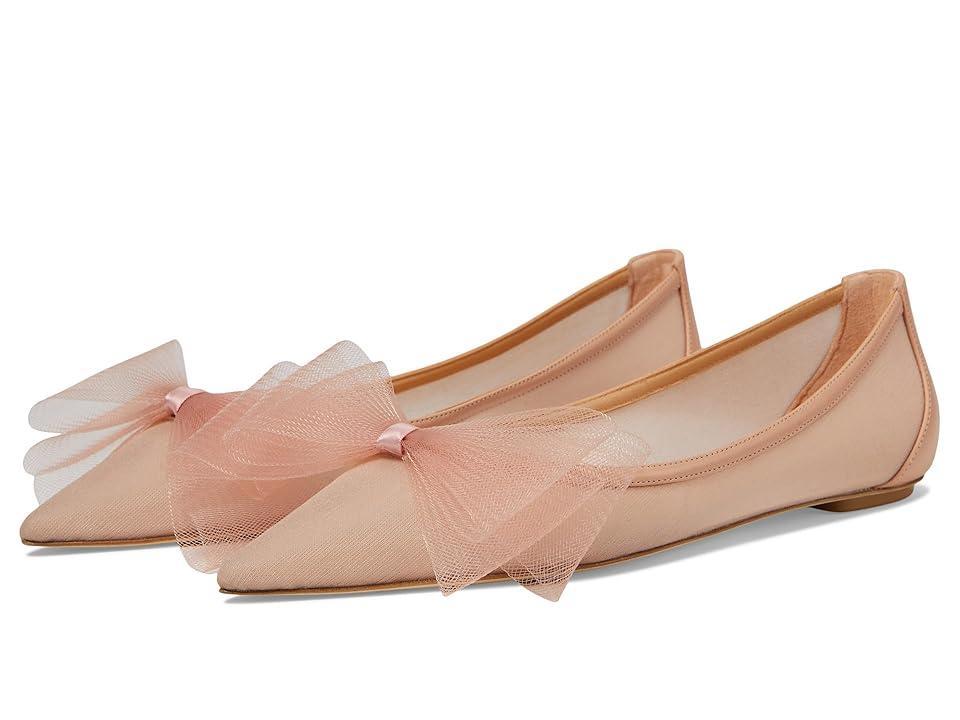 Stuart Weitzman Womens Blushing Bow Flats Product Image