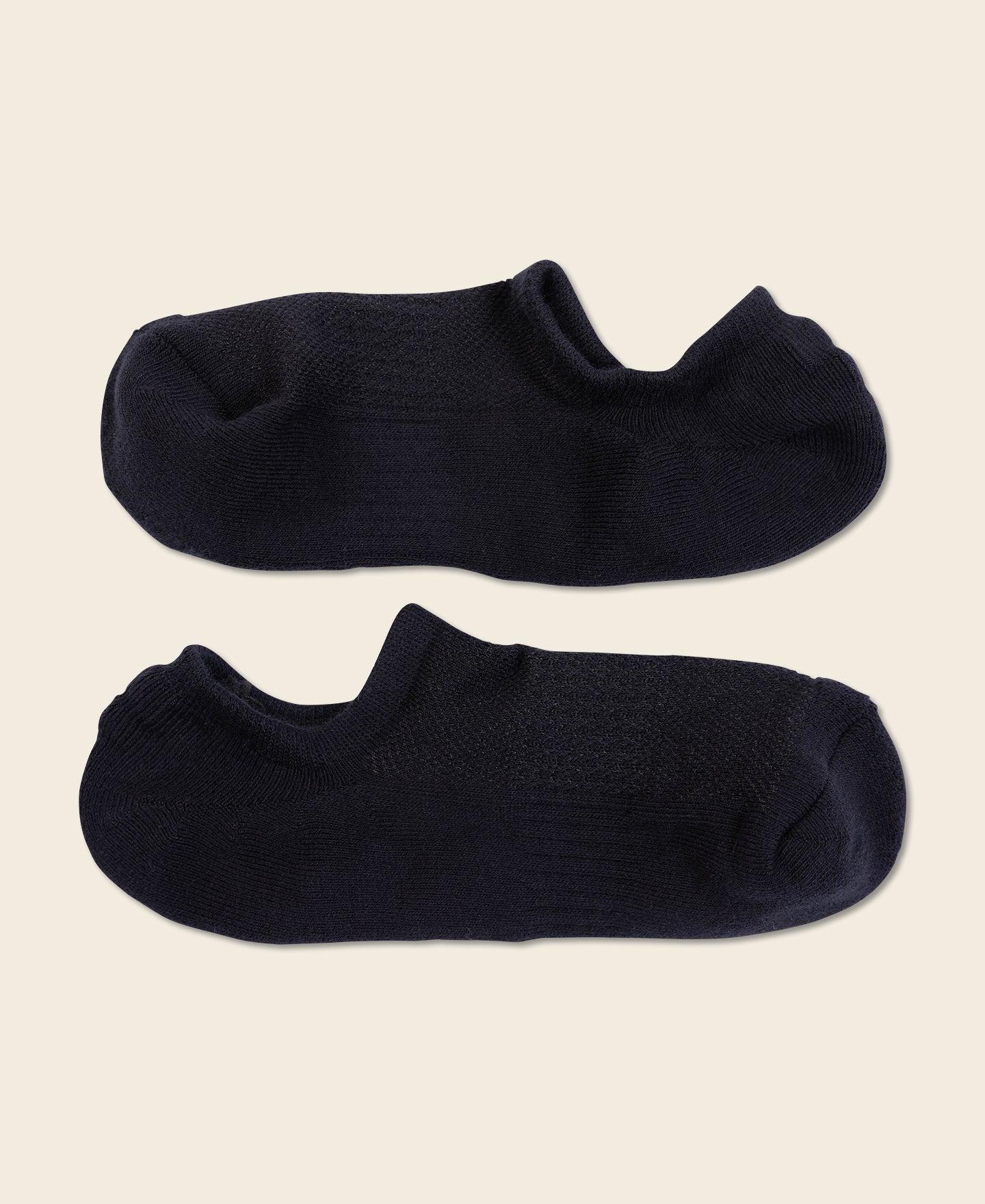 Colored Cotton No Show Socks - Embryo Product Image