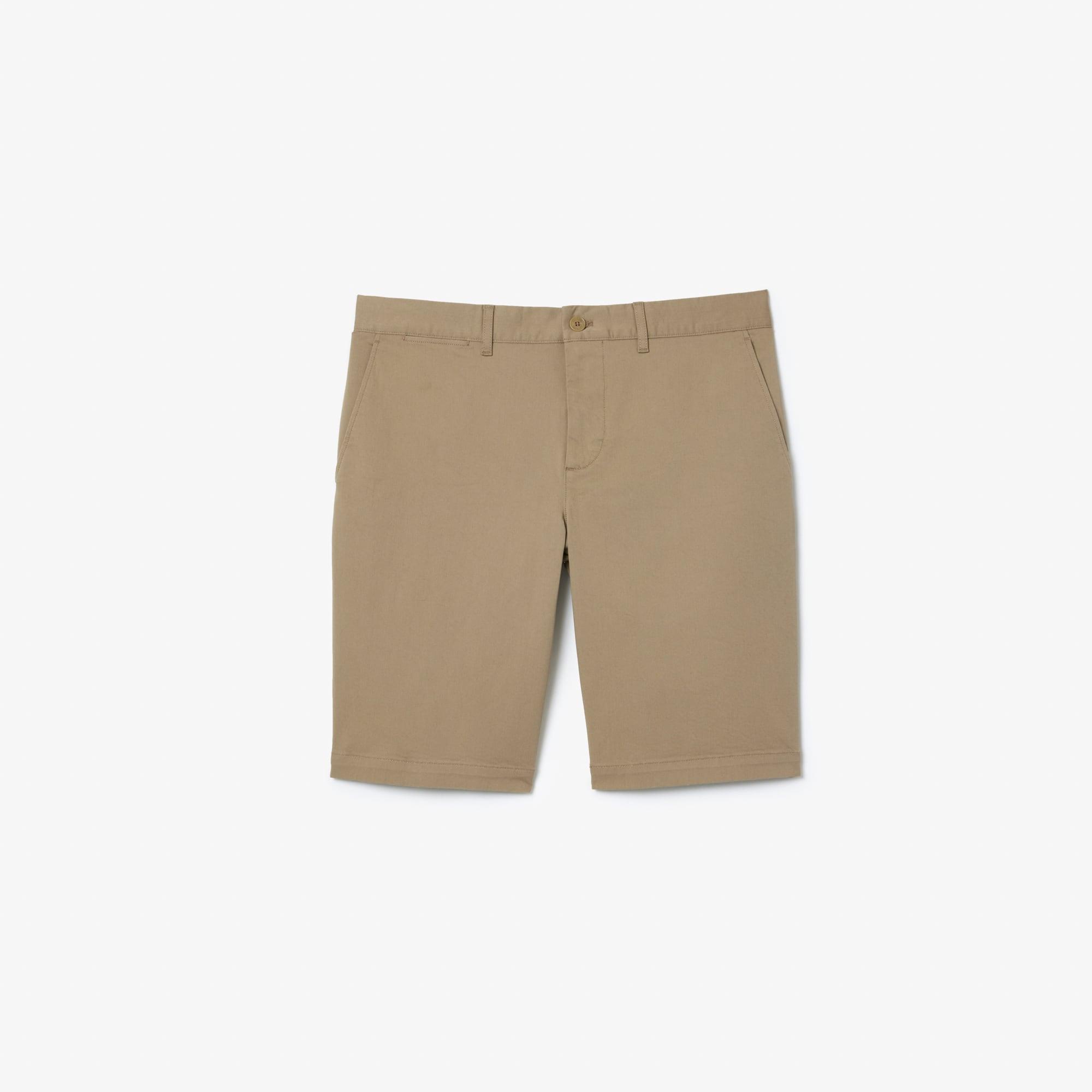 Men's Slim Fit Stretch Cotton Shorts Product Image