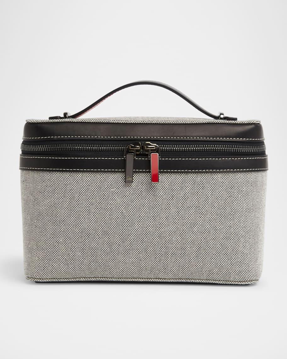 Men's Djanis Canvas and Leather Crossbody Bag Product Image