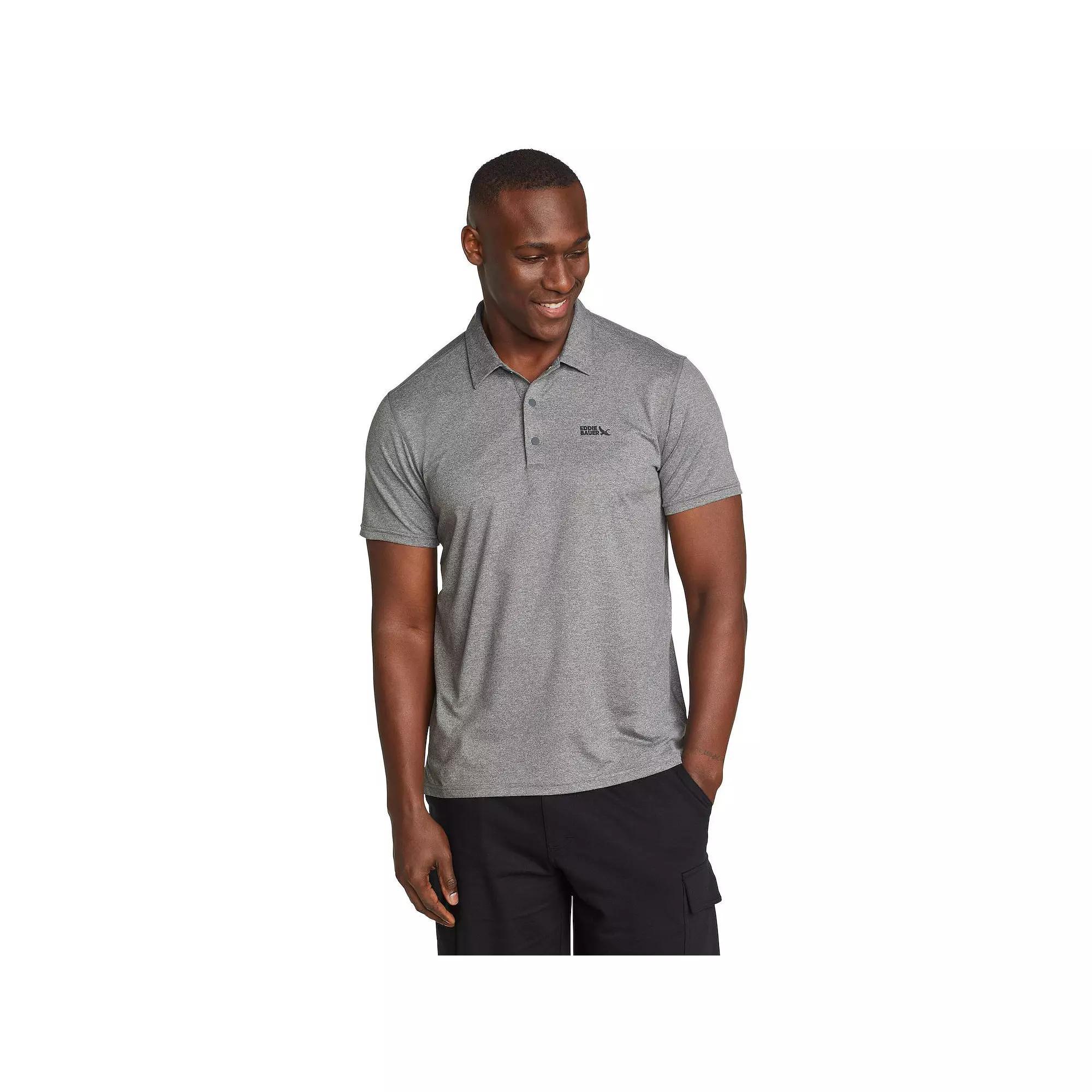 Big & Tall Eddie Bauer Short Sleeve Mountain Trek Polo 2.0 Shirt, Men's,  Product Image