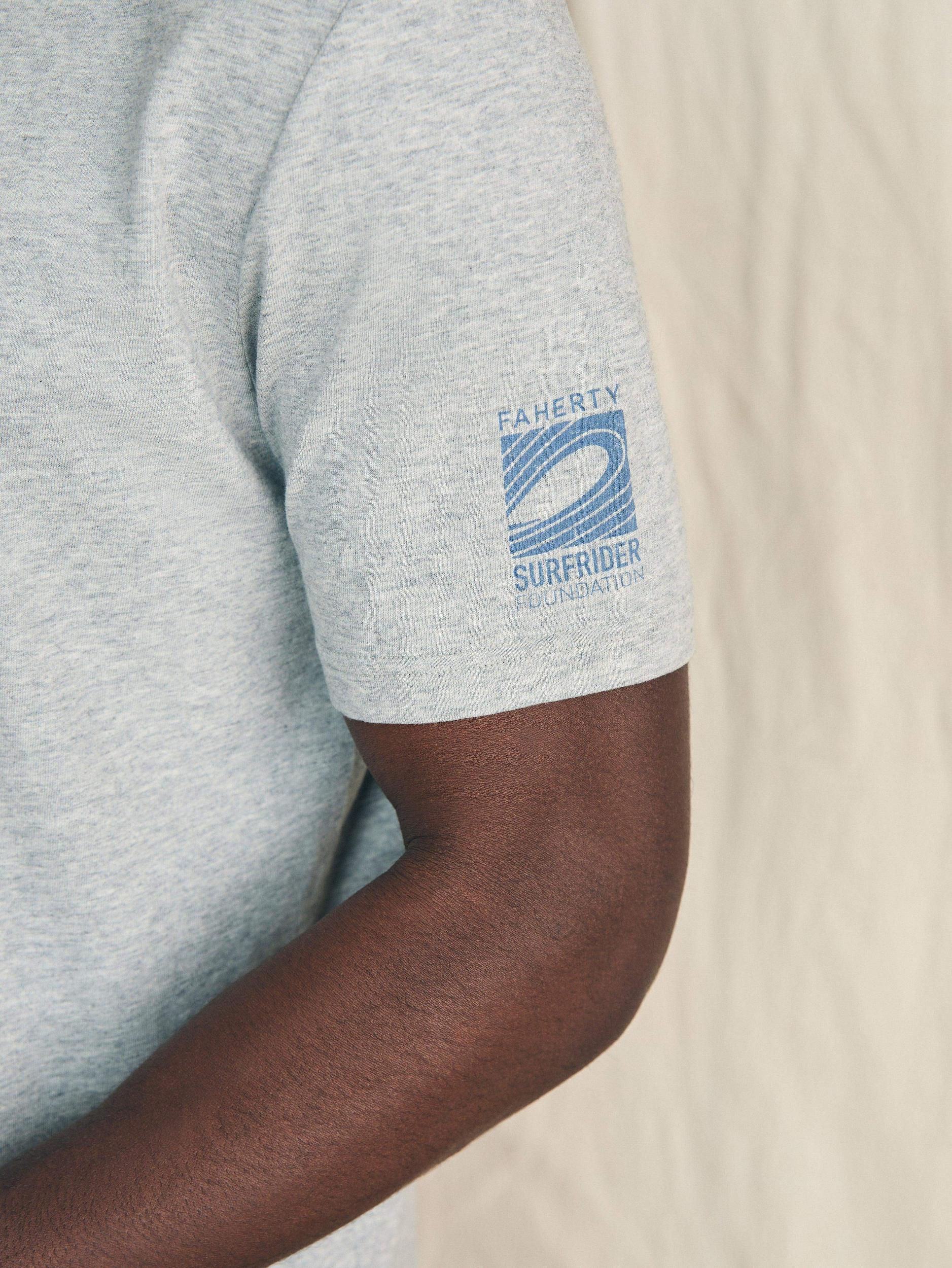 Short-Sleeve Surfrider Sunwashed Tee - Heather Grey Male Product Image