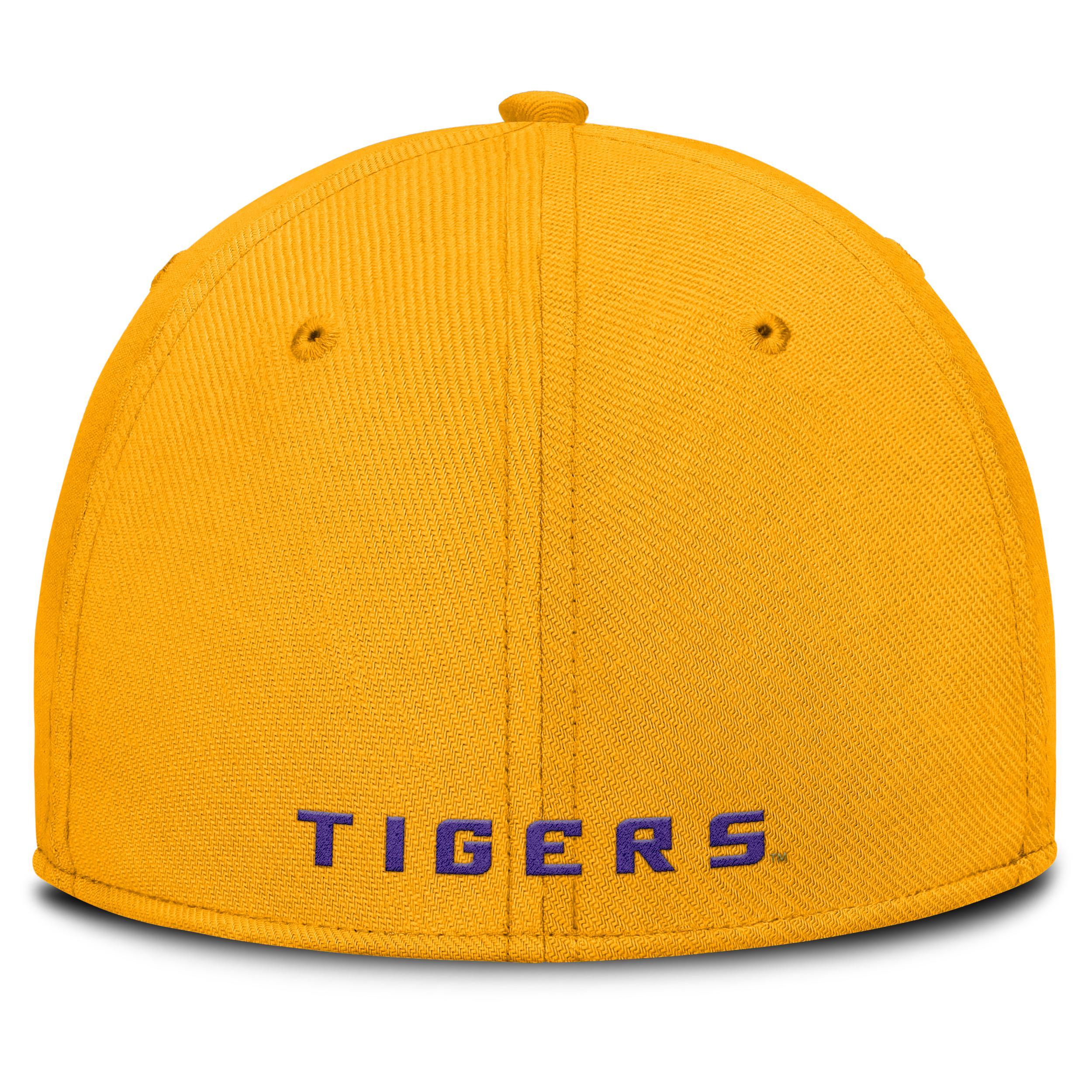 LSU On-Field Rise Swoosh Nike Men's Dri-FIT College Hat Product Image