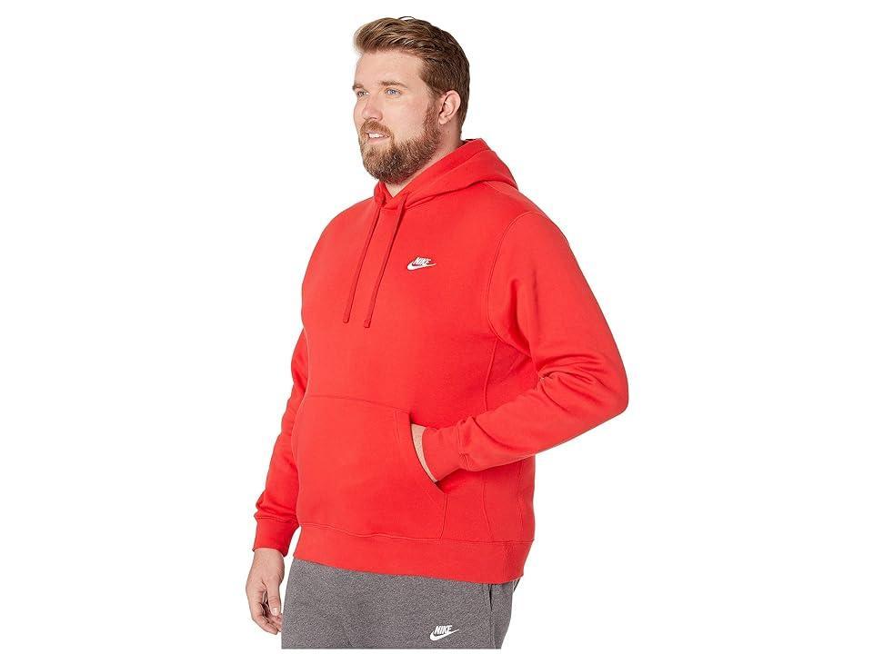 Nike Club unisex hoodie in red Product Image