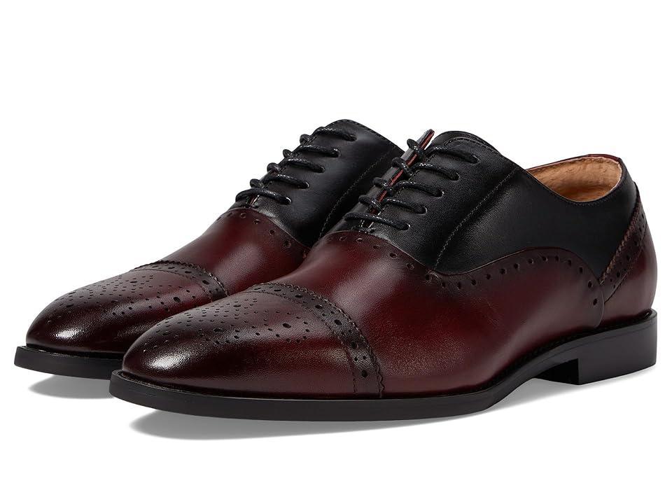 Stacy Adams Reynolds Cap Toe Lace-Up Multi) Men's Lace Up Wing Tip Shoes Product Image