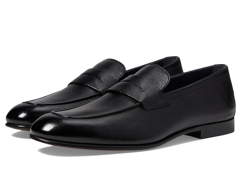 Johnston  Murphy Collection Mens Taylor Suede Penny Loafers Product Image