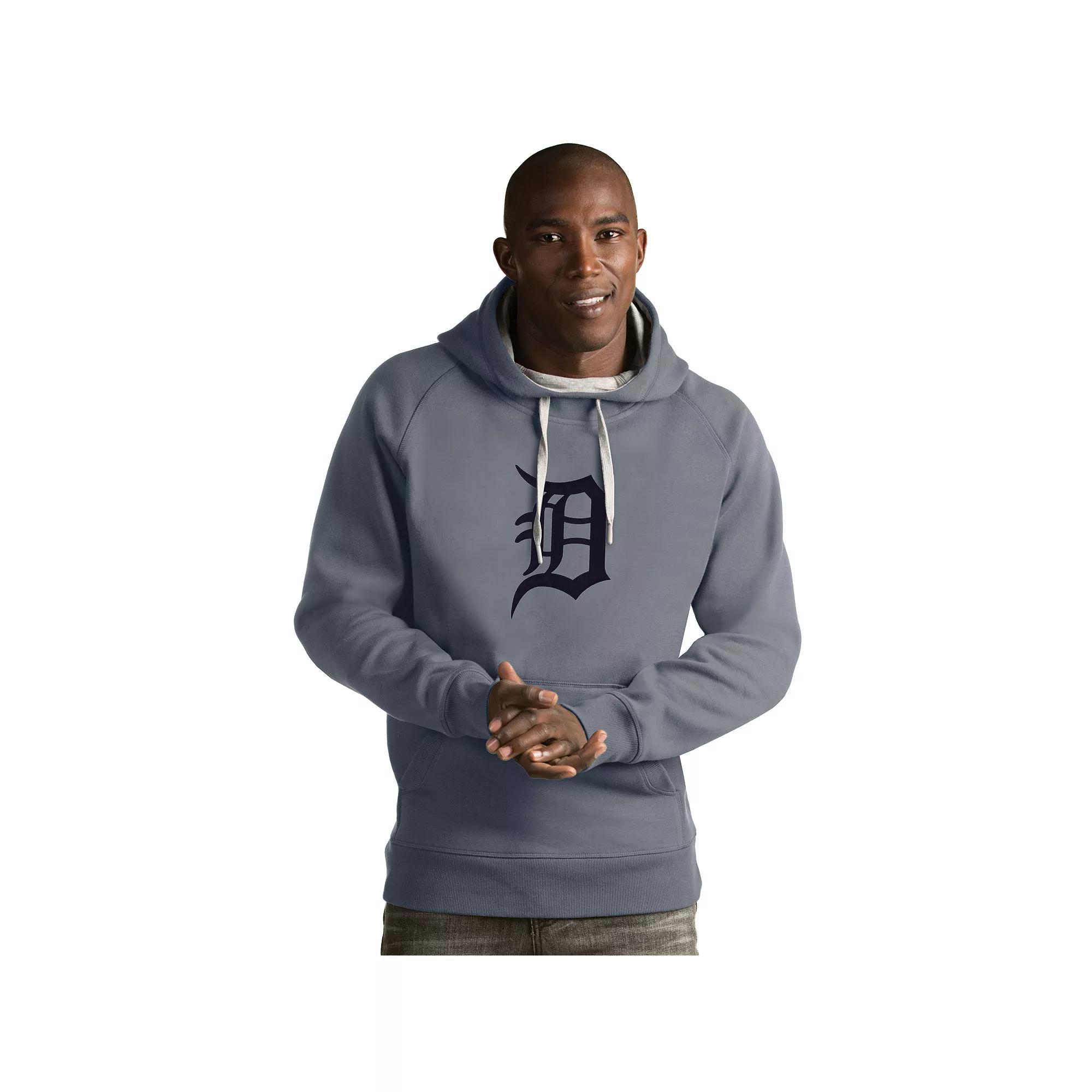 Men's Antigua Baltimore Orioles Victory Pullover Hoodie, Size: XXL, Gray Product Image