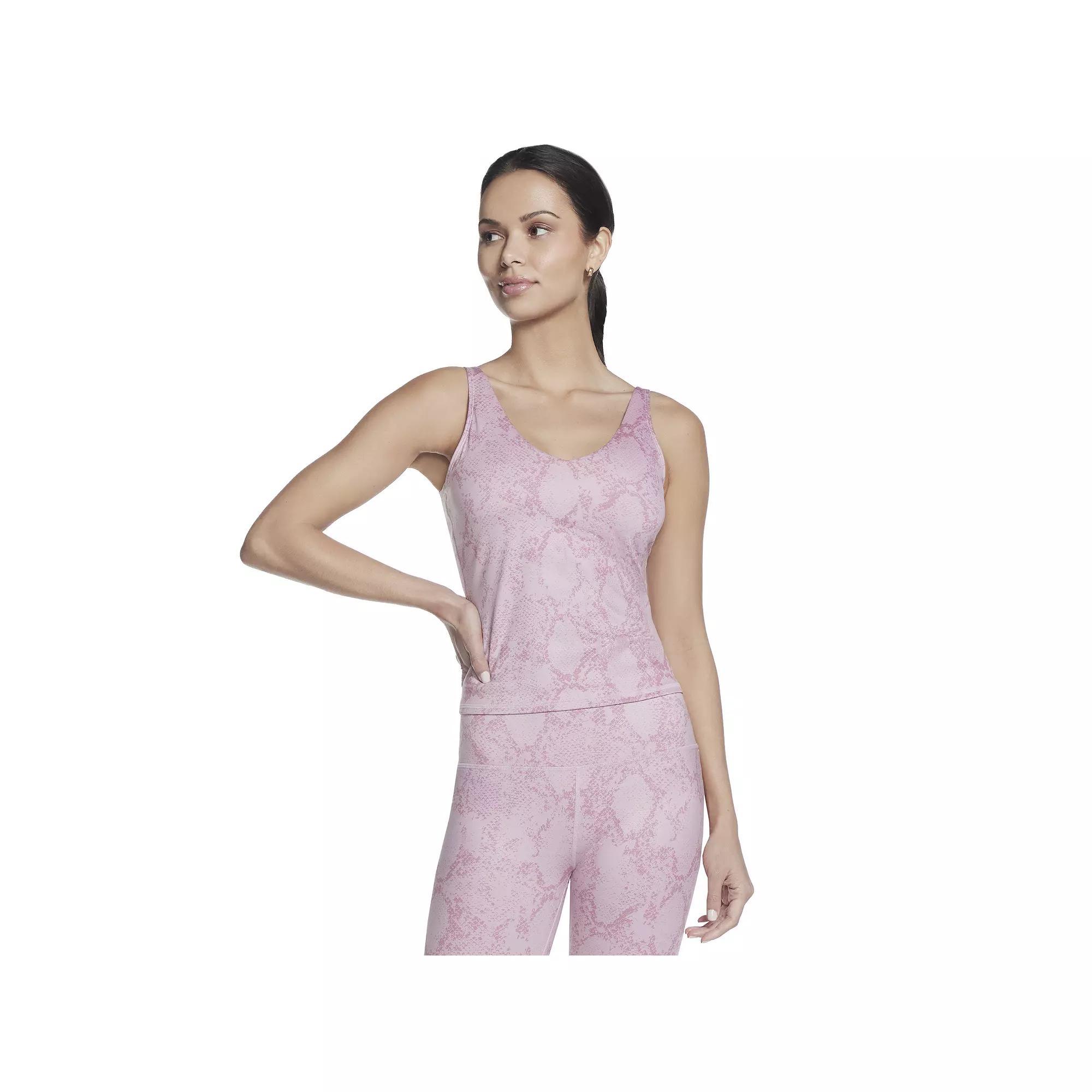 Women's Skechers® GOSCULPT™ Python Print Tank Top Top, Size: XS Product Image