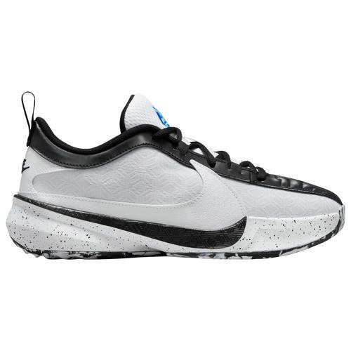 Nike Mens Giannis Antetokounmpo Zoom Freak 5 - Basketball Shoes White/Black Product Image