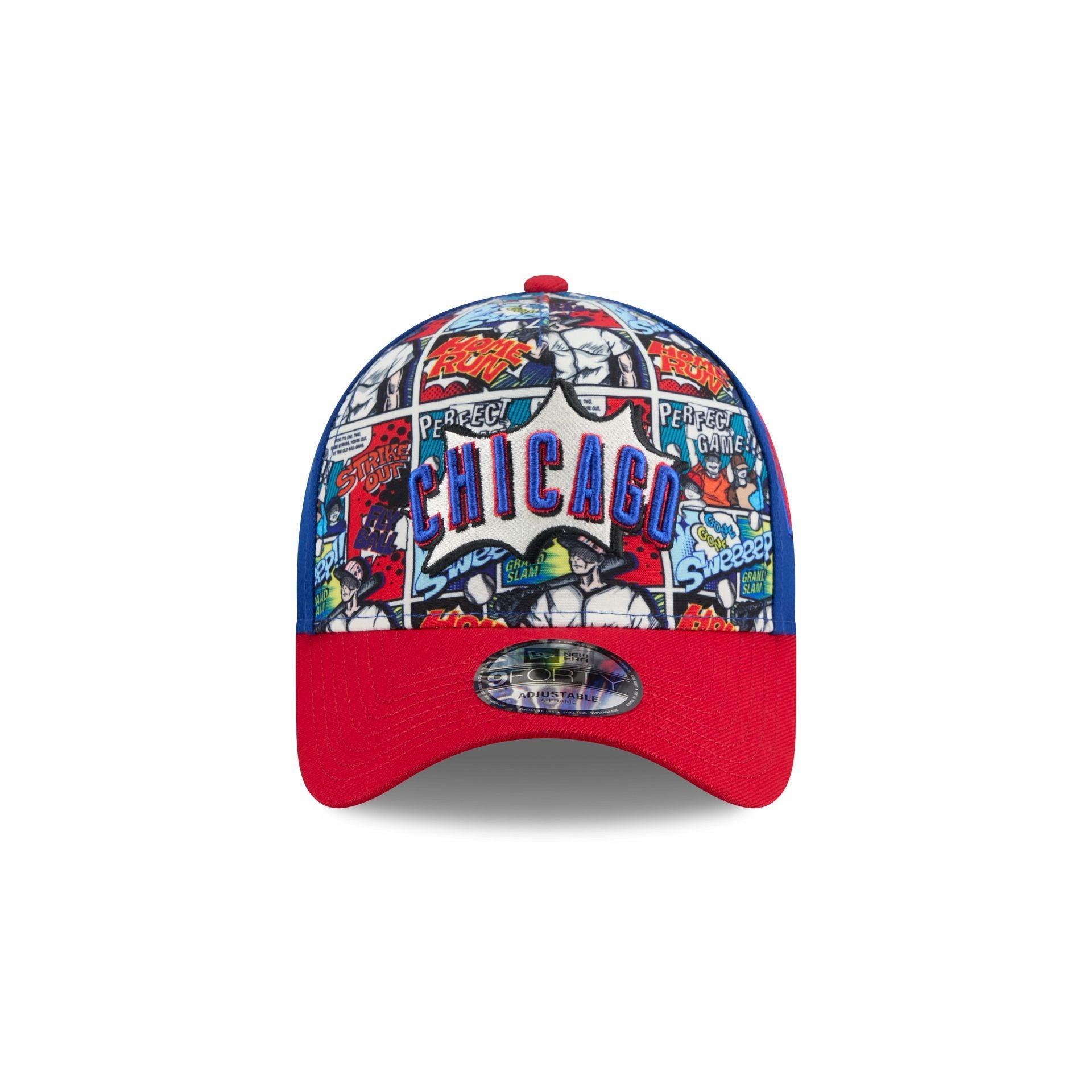 Chicago Cubs Diamond Hero Edition 9FORTY A-Frame Snapback Hat Male Product Image