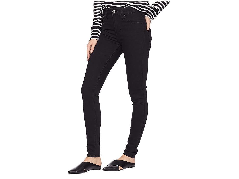 Women's Levi's® 721™ High Rise Skinny Jeans, Size: 34(US 18)Medium, Soft Black Product Image