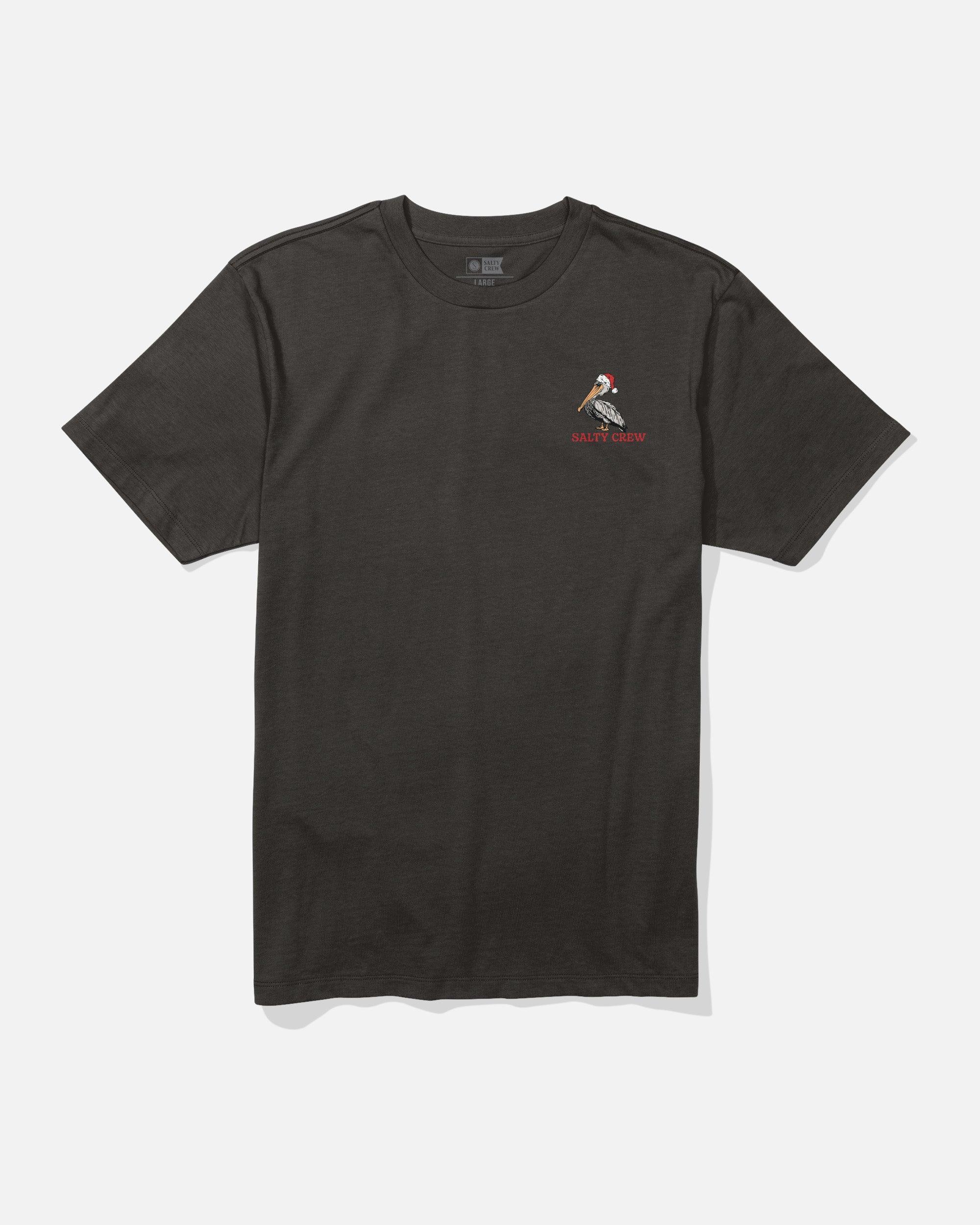 Holiday Pelican Premium Tee - Black Male Product Image