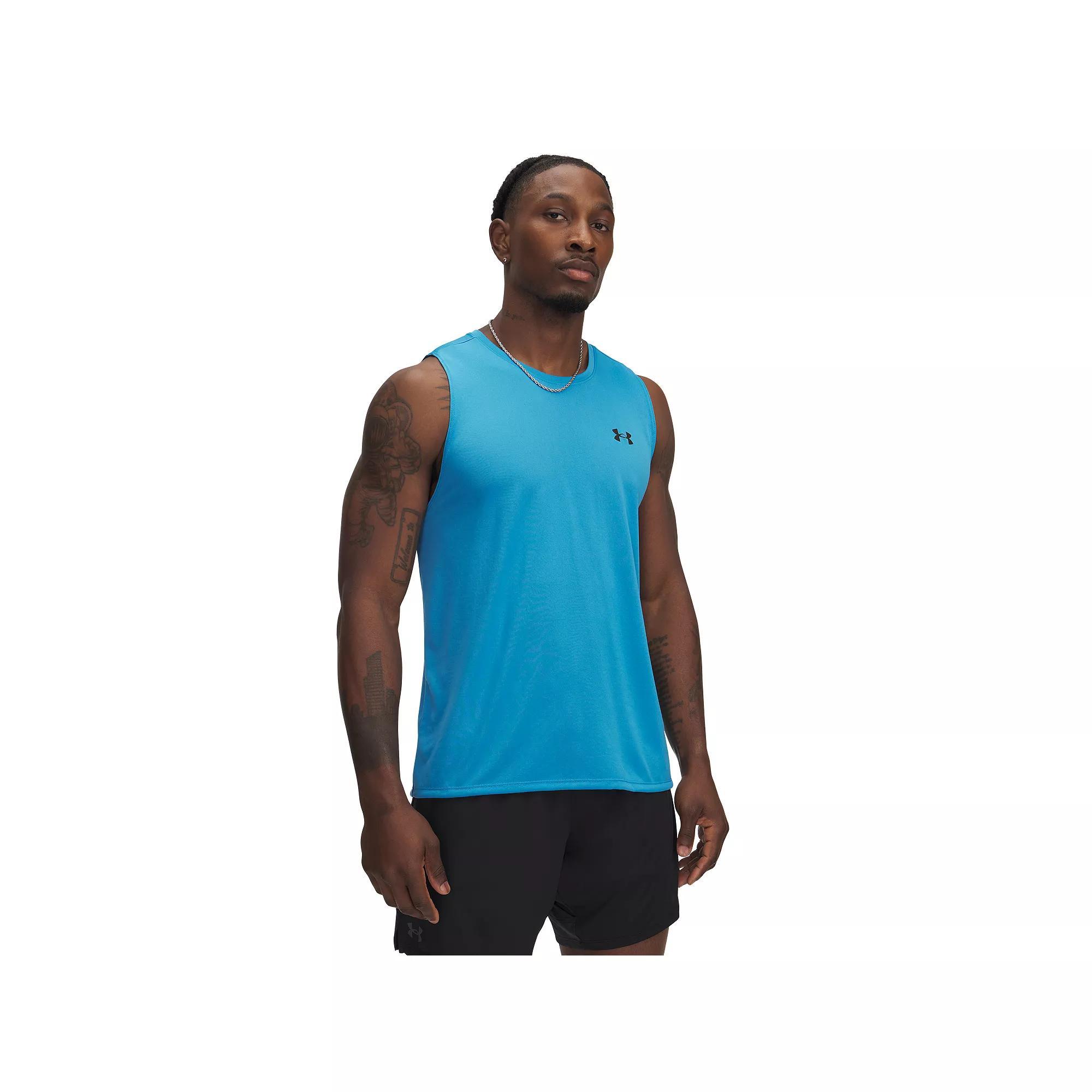 Men's Under Armour Tech™ Muscle Tank Top, Size: Medium, Red Product Image