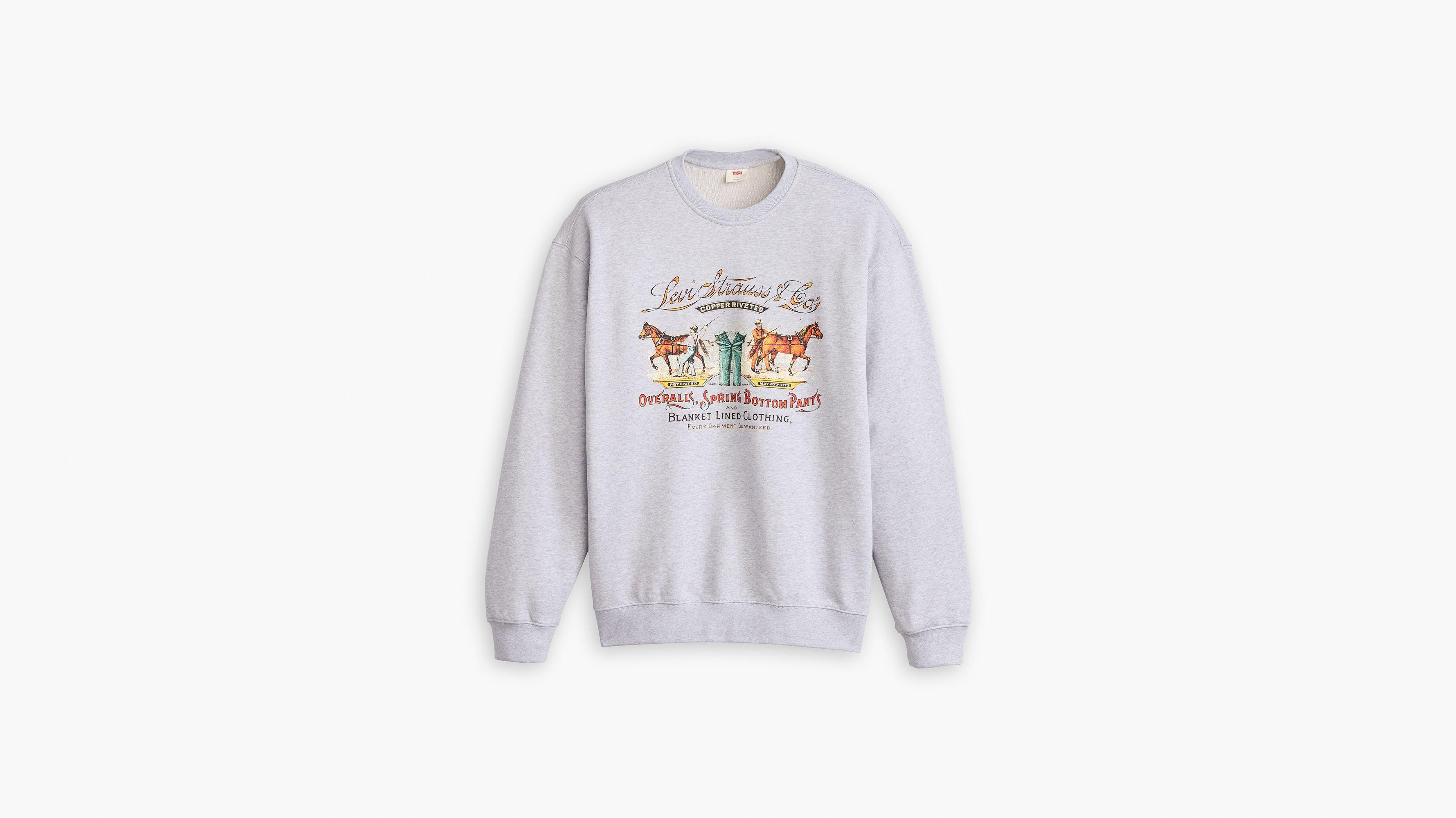 Relaxed Graphic Crewneck Sweatshirt Product Image