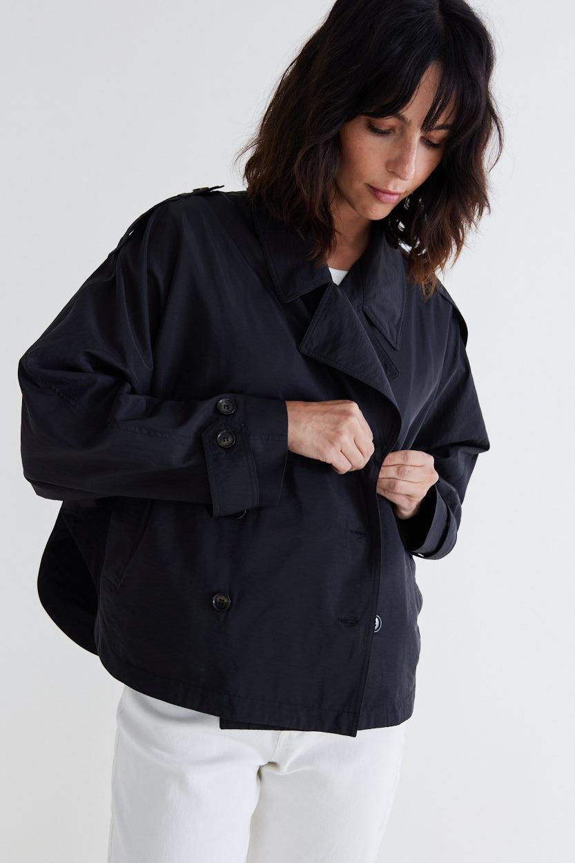 The Oversized Nylon Trench Product Image