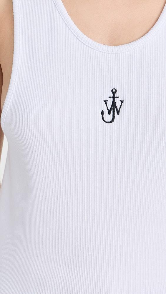 JW Anderson Anchor Embroidery Tank Top | Shopbop Product Image