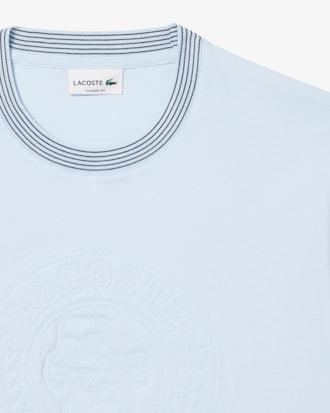 Men's Embroidered Cotton Jersey T-Shirt Product Image