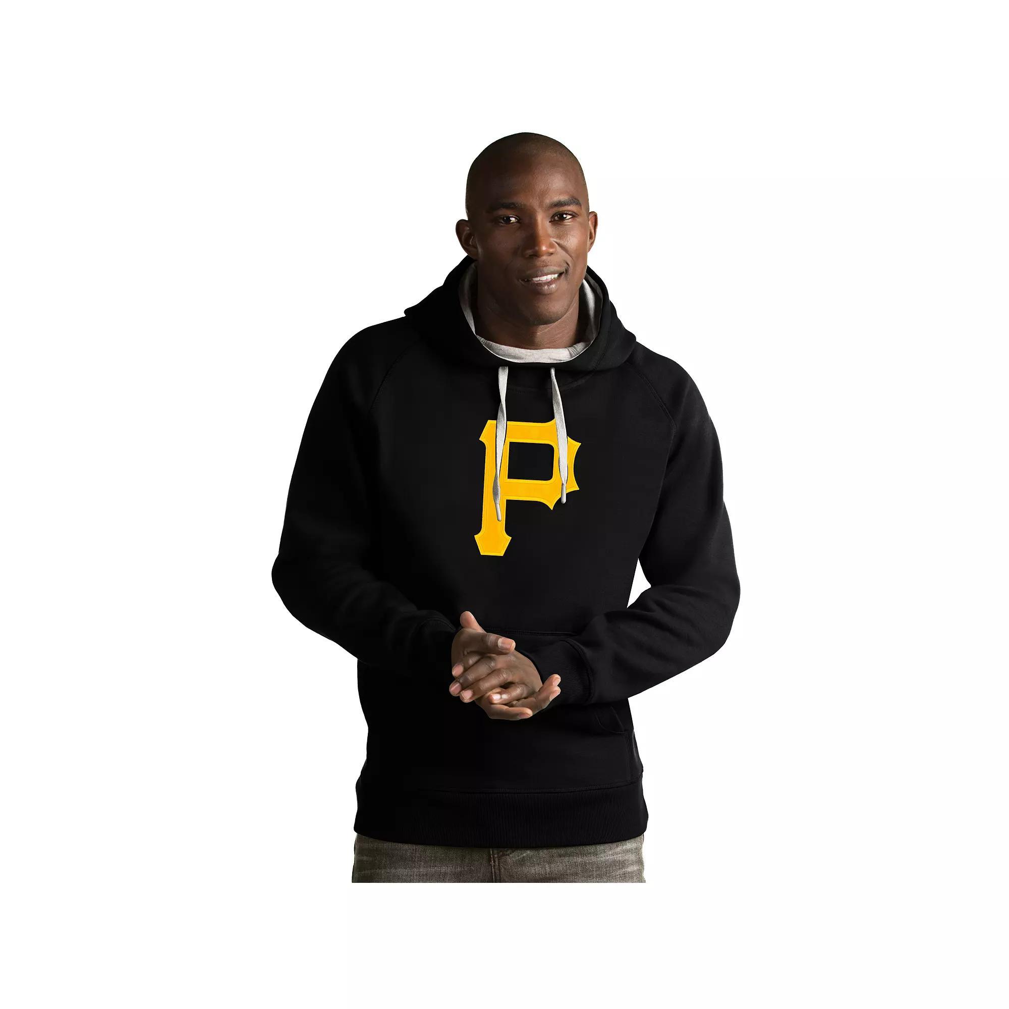 Men's Antigua Pittsburgh Pirates Victory Logo Hoodie,  Product Image