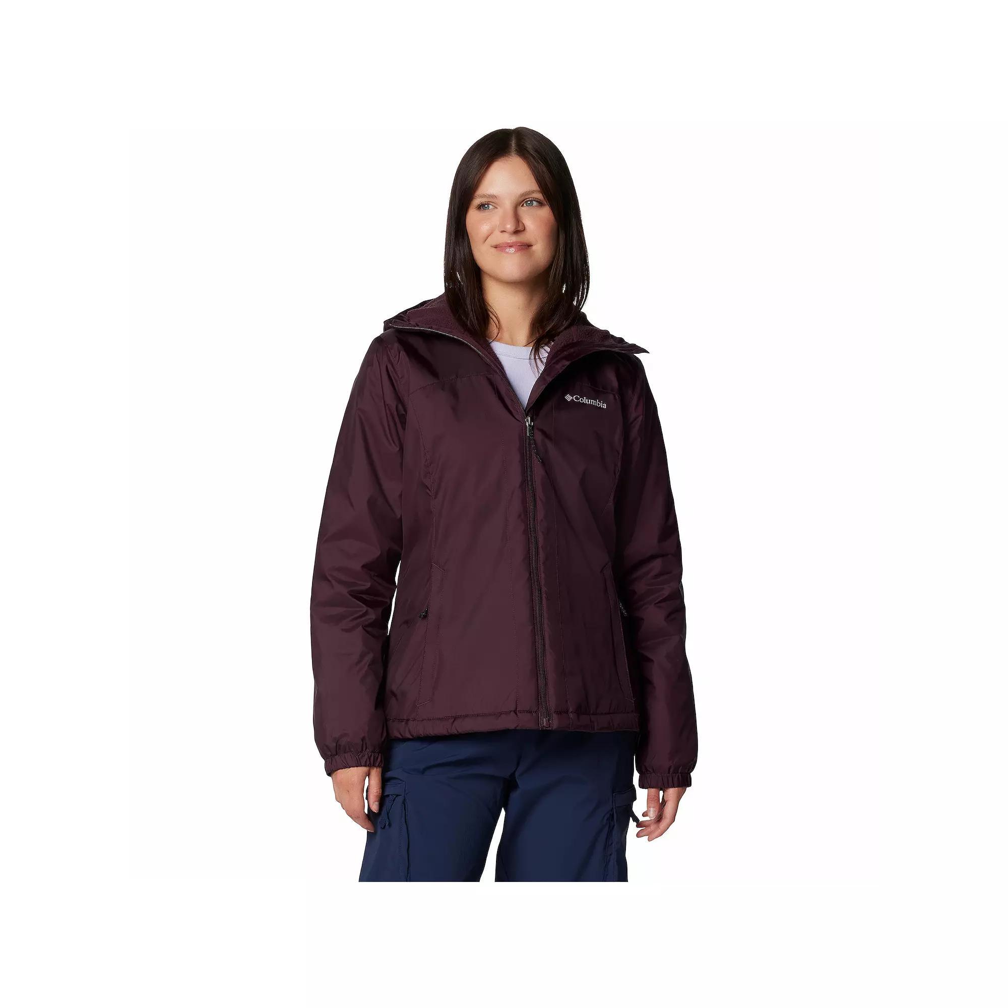 Women's Columbia Switchback II Sherpa-Lined Jacket, Size: XXL, Collegiate Blue Product Image