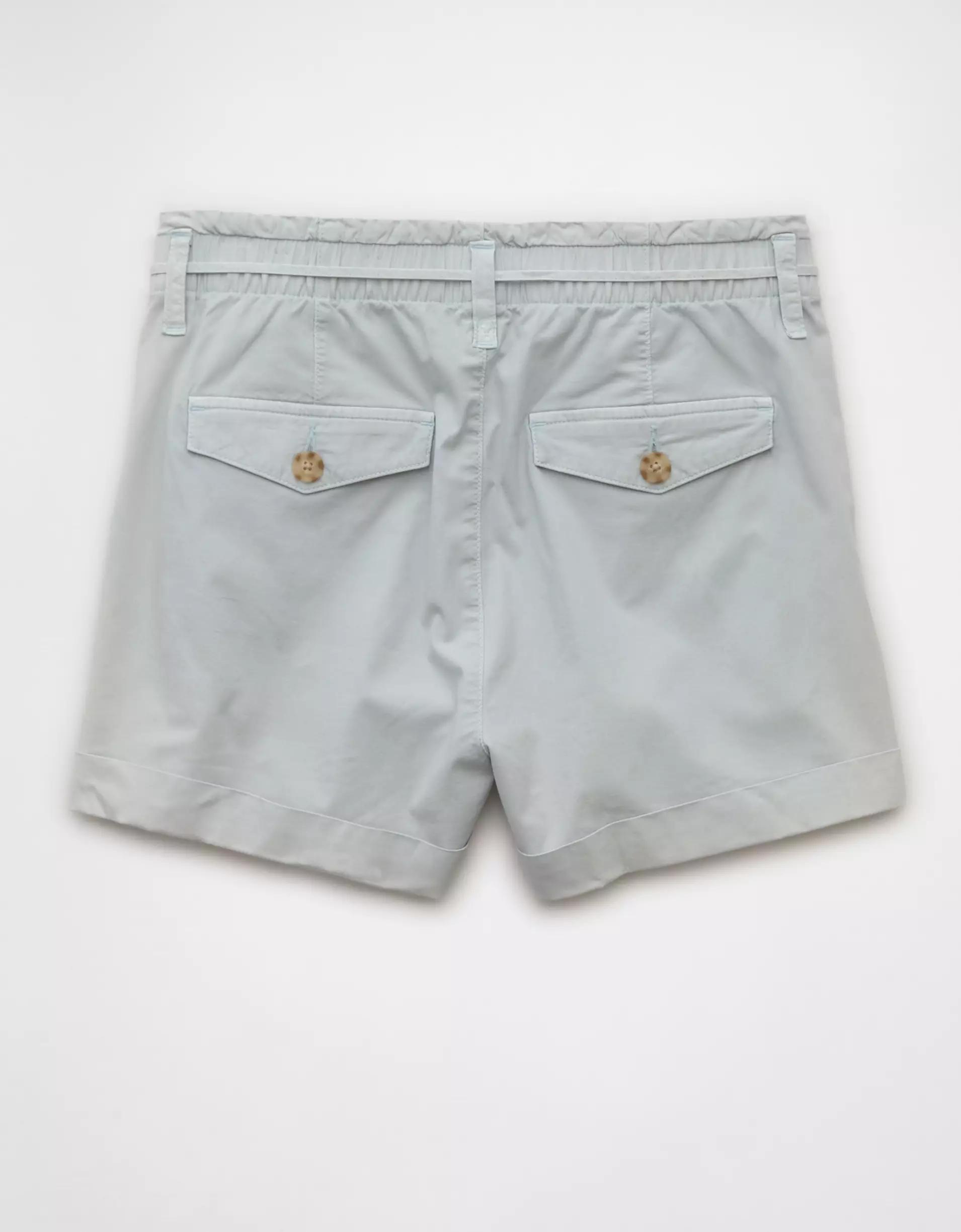 AE Stretch High-Waisted Lightweight Trouser Short Product Image