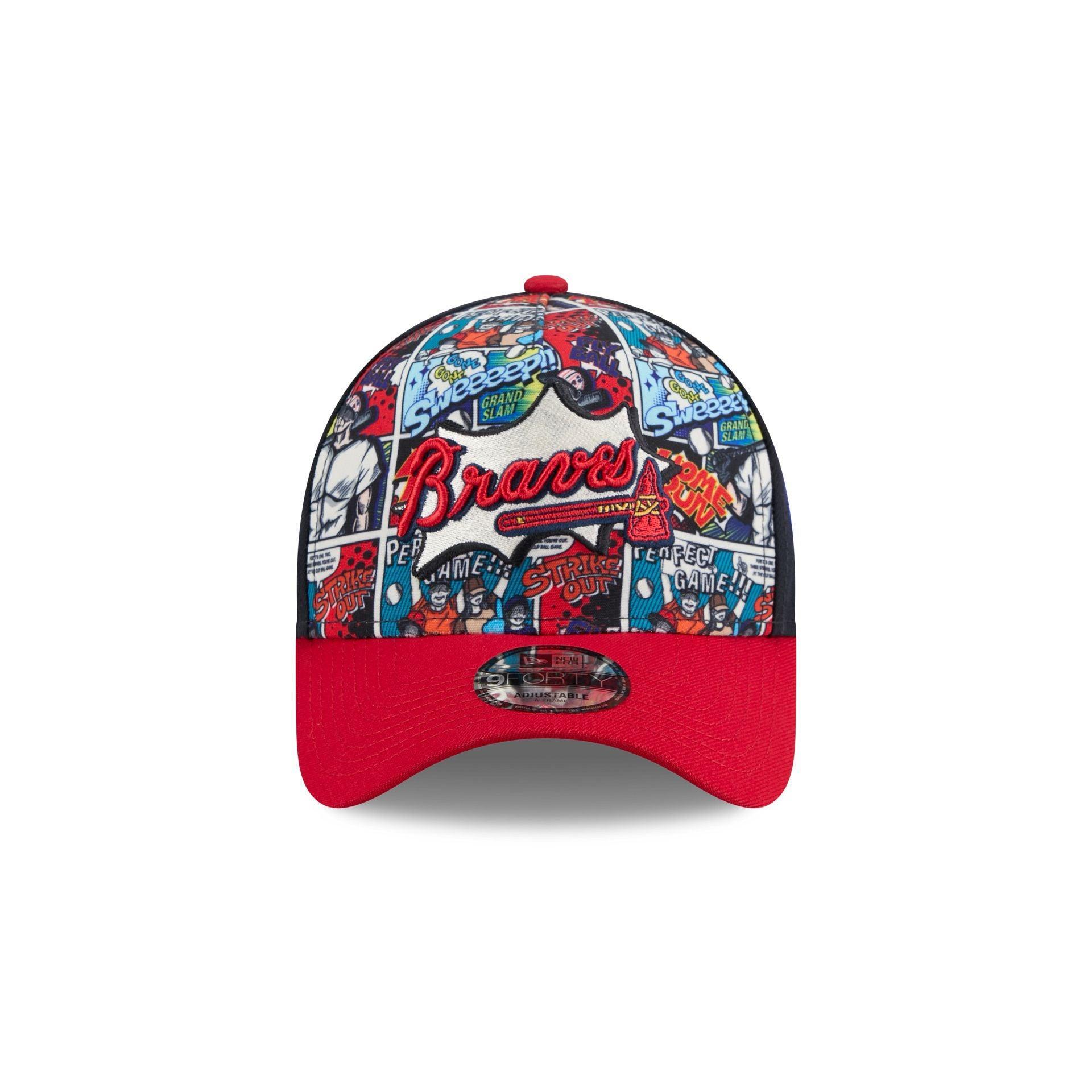 Atlanta Braves Diamond Hero Edition 9FORTY A-Frame Snapback Hat Male Product Image