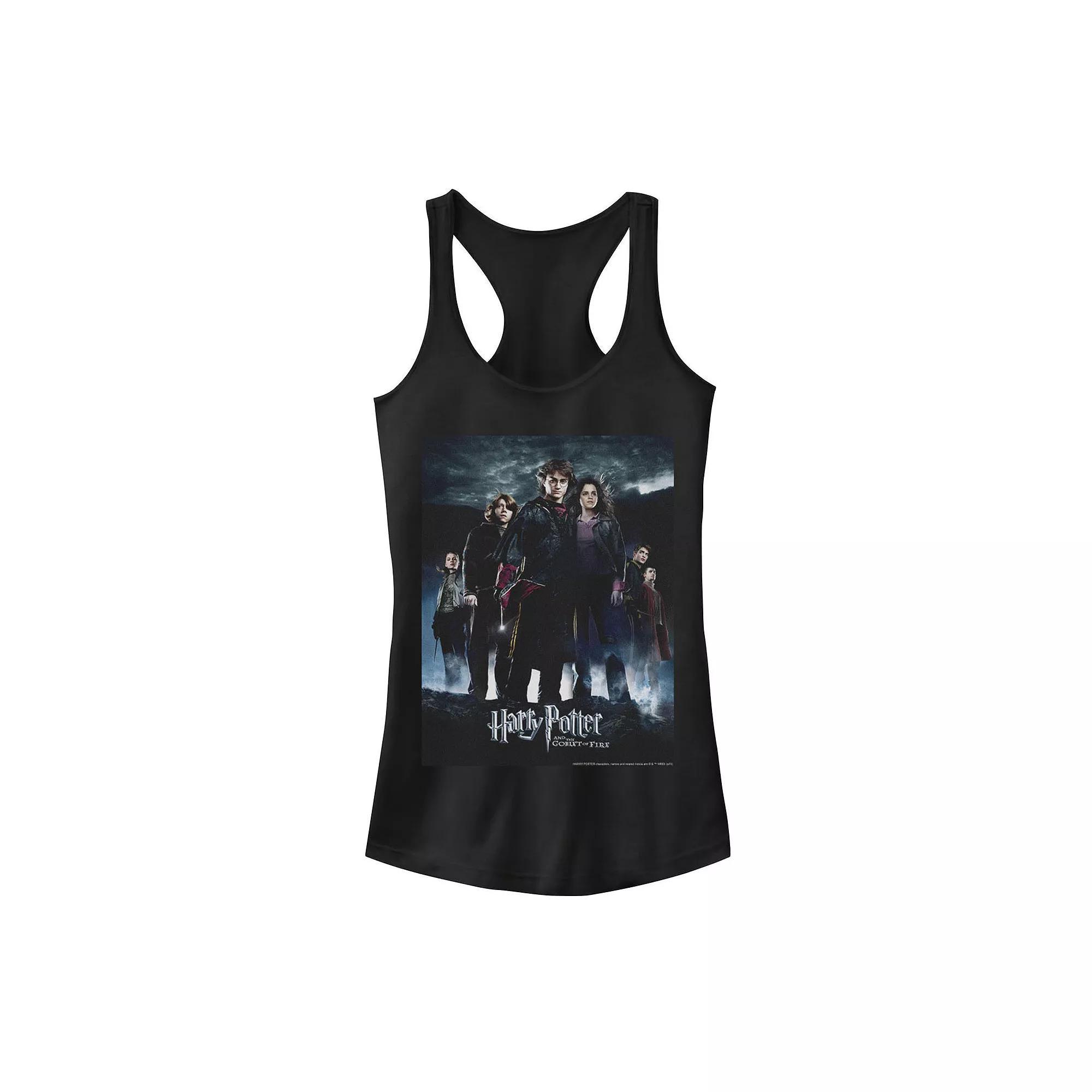 Juniors' Star Wars: The Book Of Boba Fett Gradient Stamp Portrait Graphic Tank Top, Girl's,  Product Image