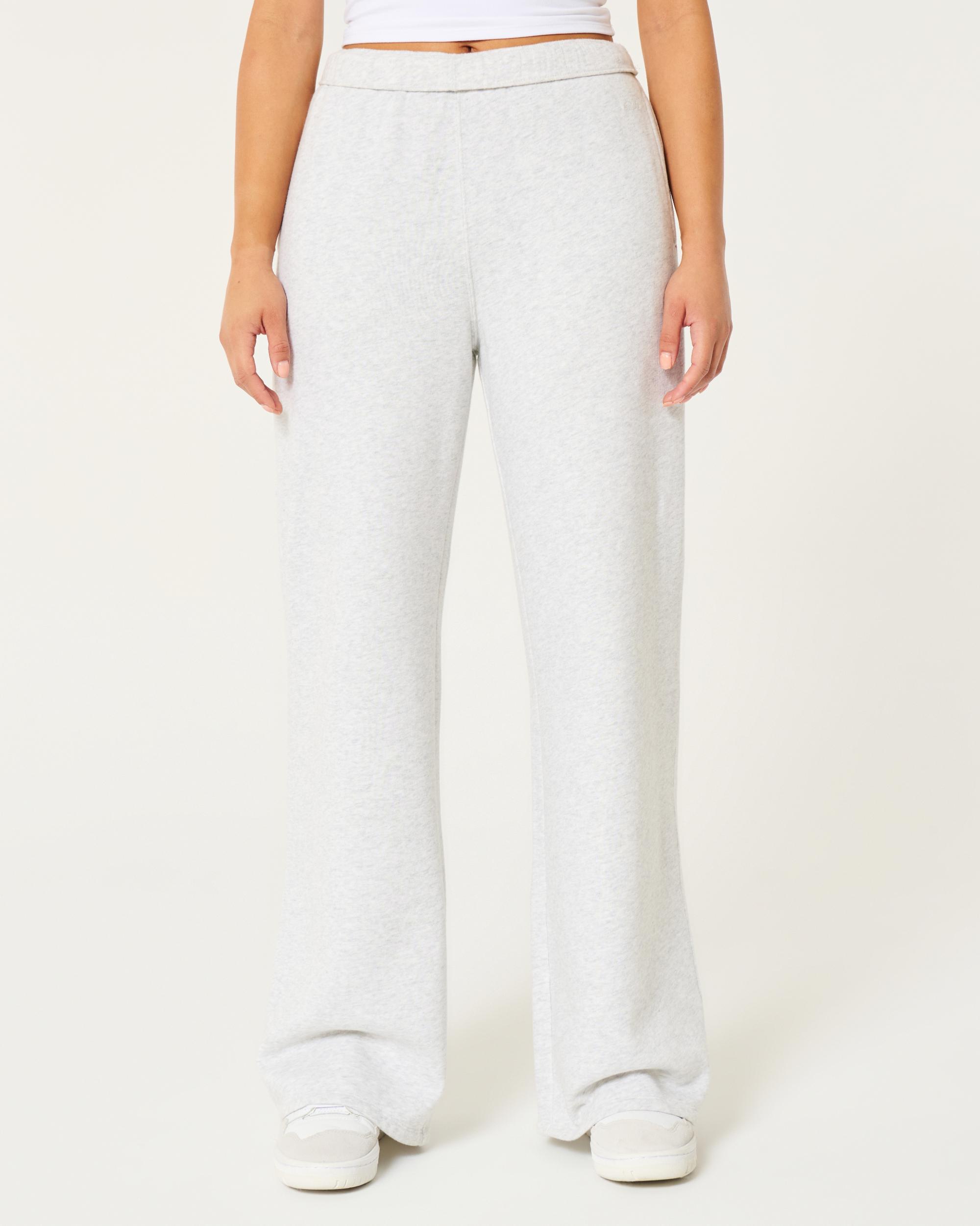 Hollister Feel Good Fleece Wide-Leg Pants Product Image