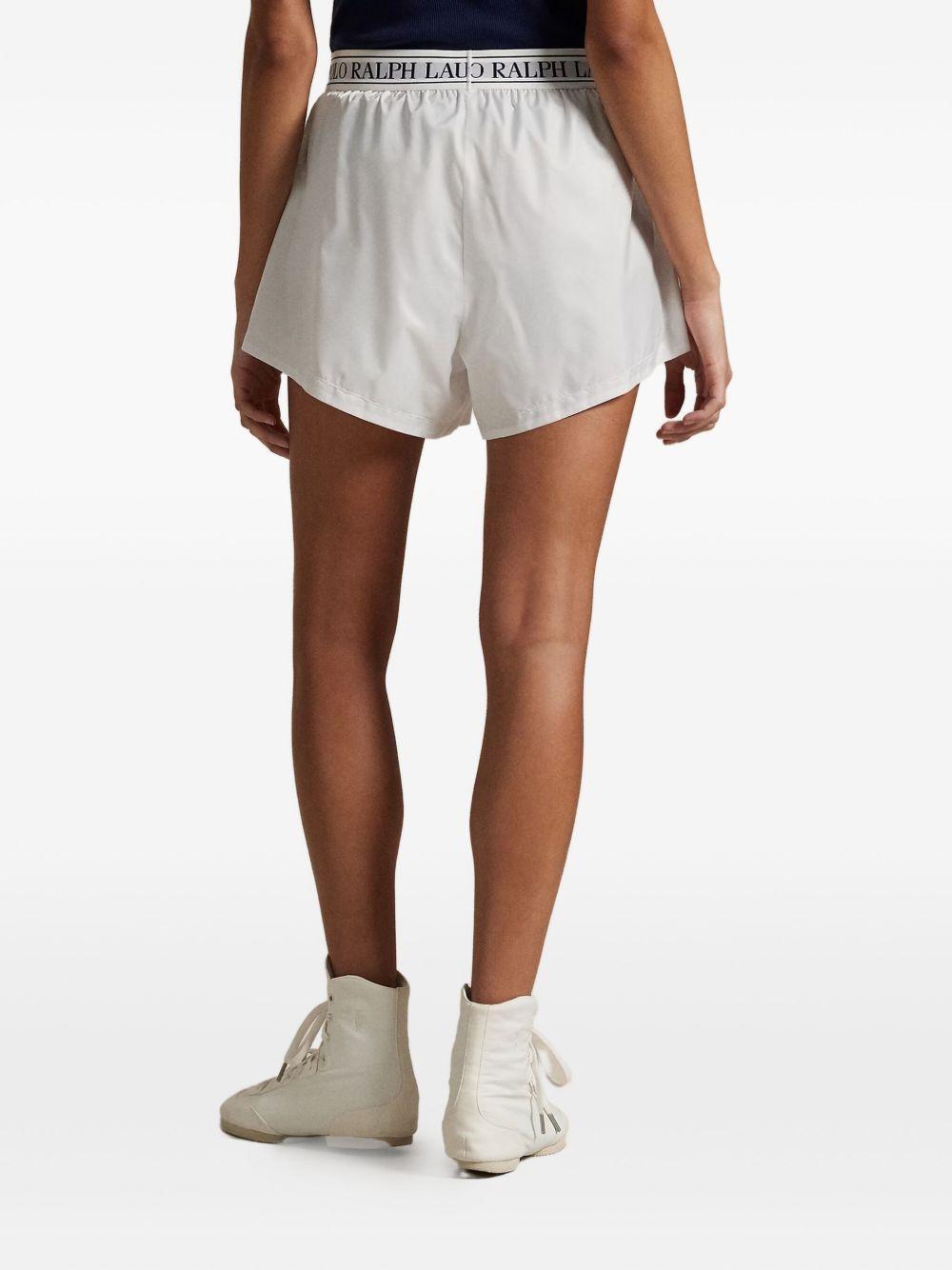 embroidered-logo shorts Product Image