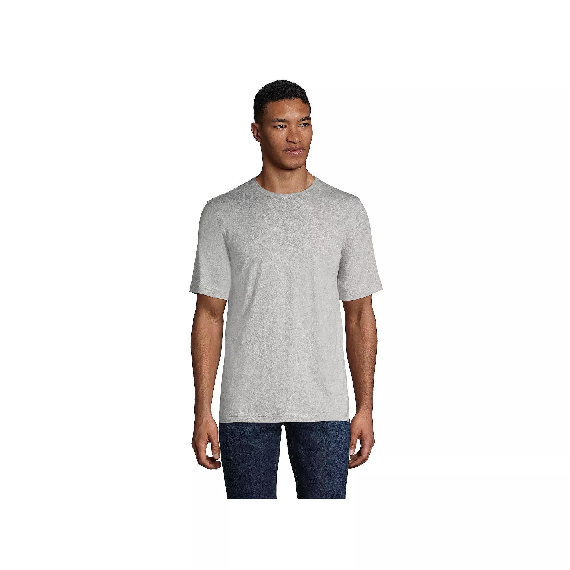 Big & Tall Lands' End Supima Tee, Men's,  Product Image