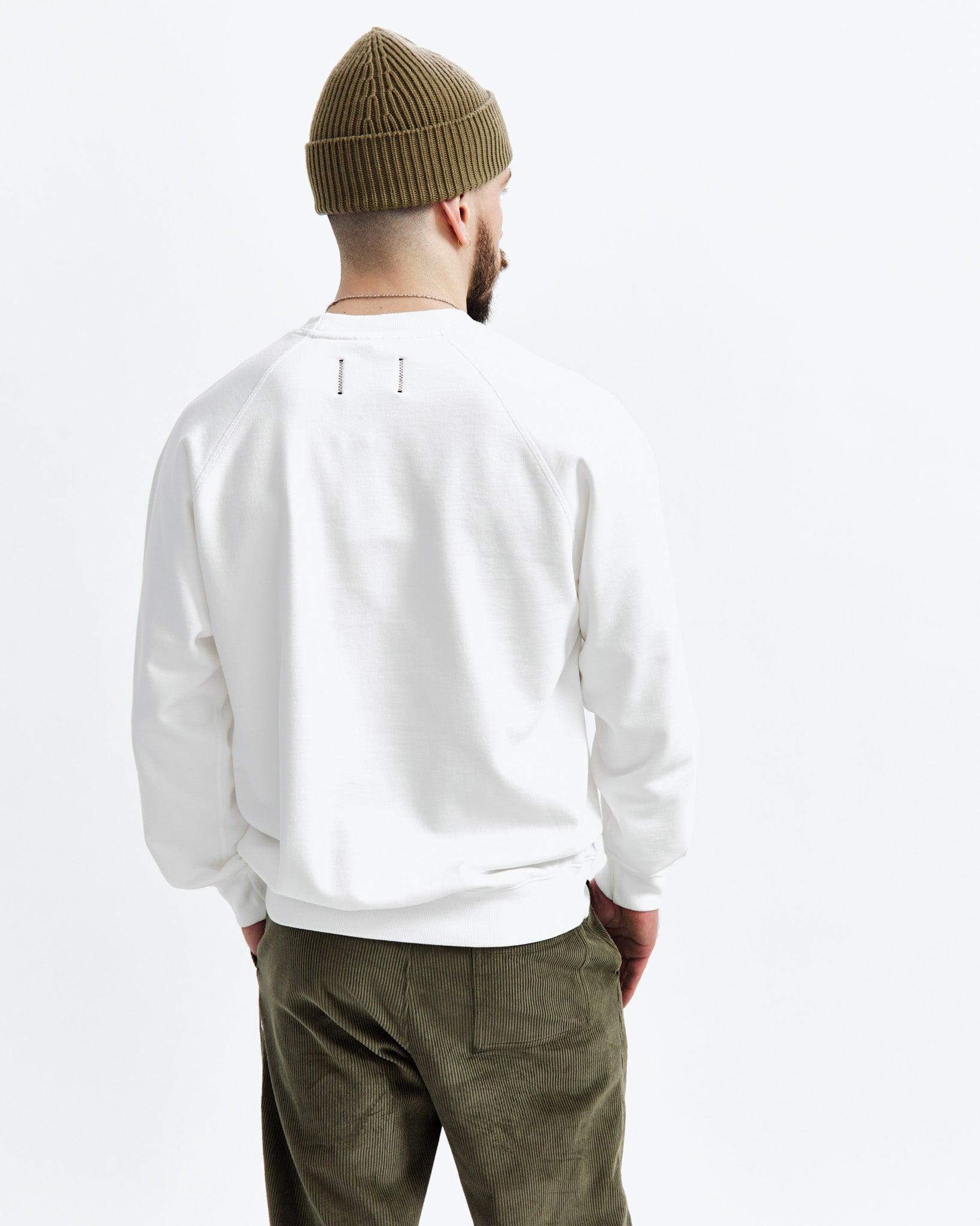 Midweight Terry Relaxed Crewneck - Vault Male Product Image