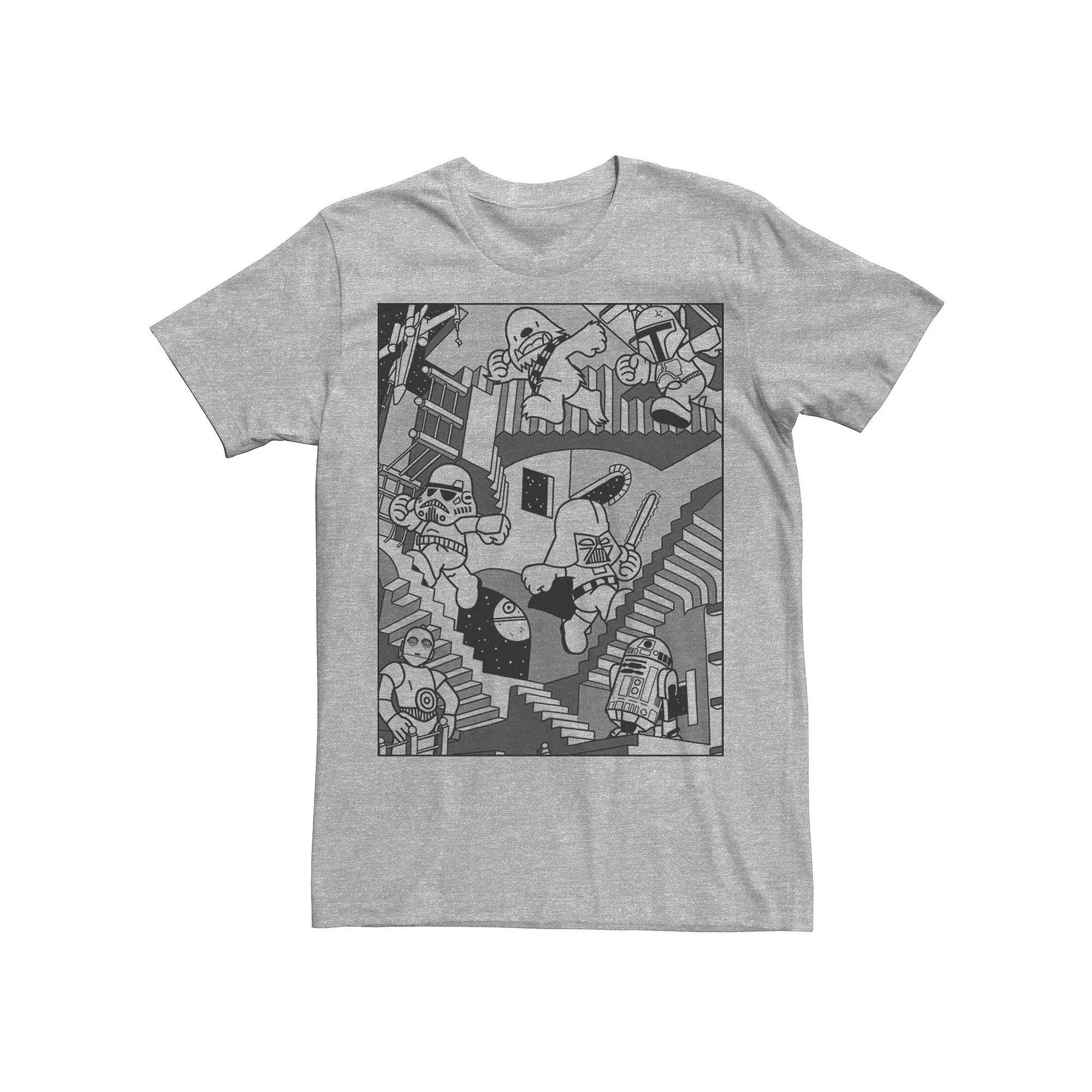 Men's Star Wars Stairways Tee,  Product Image