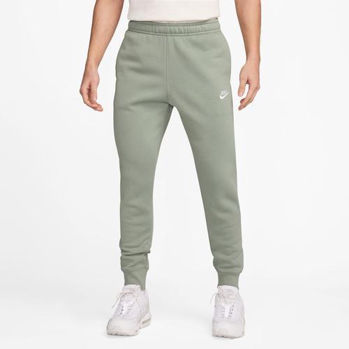 Nike Mens Nike Club Joggers - Mens Jade Horizon/White Product Image