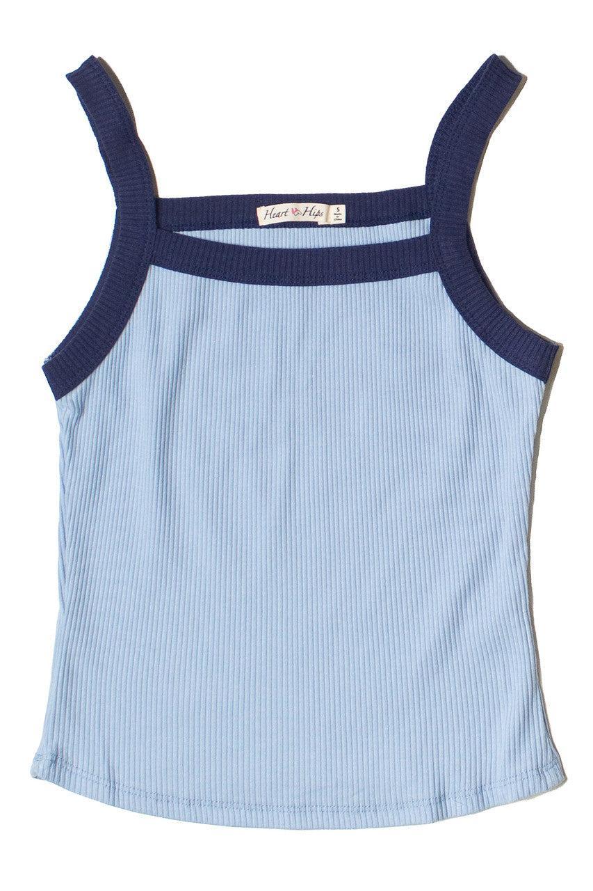 Contrast Trim Tank Top Product Image